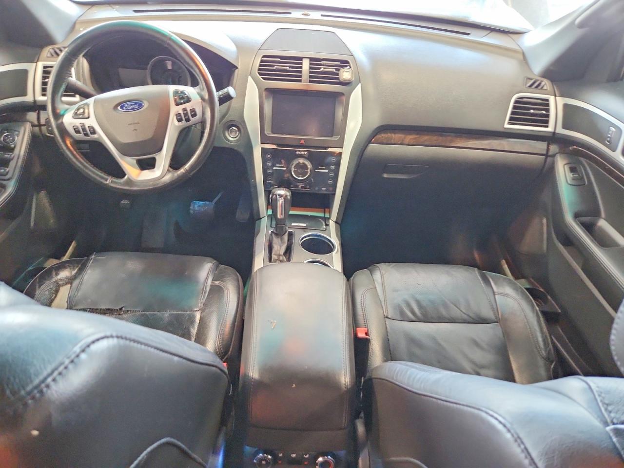 2014 Ford Explorer Limited Gray vin: 1FM5K7F89EGA72945