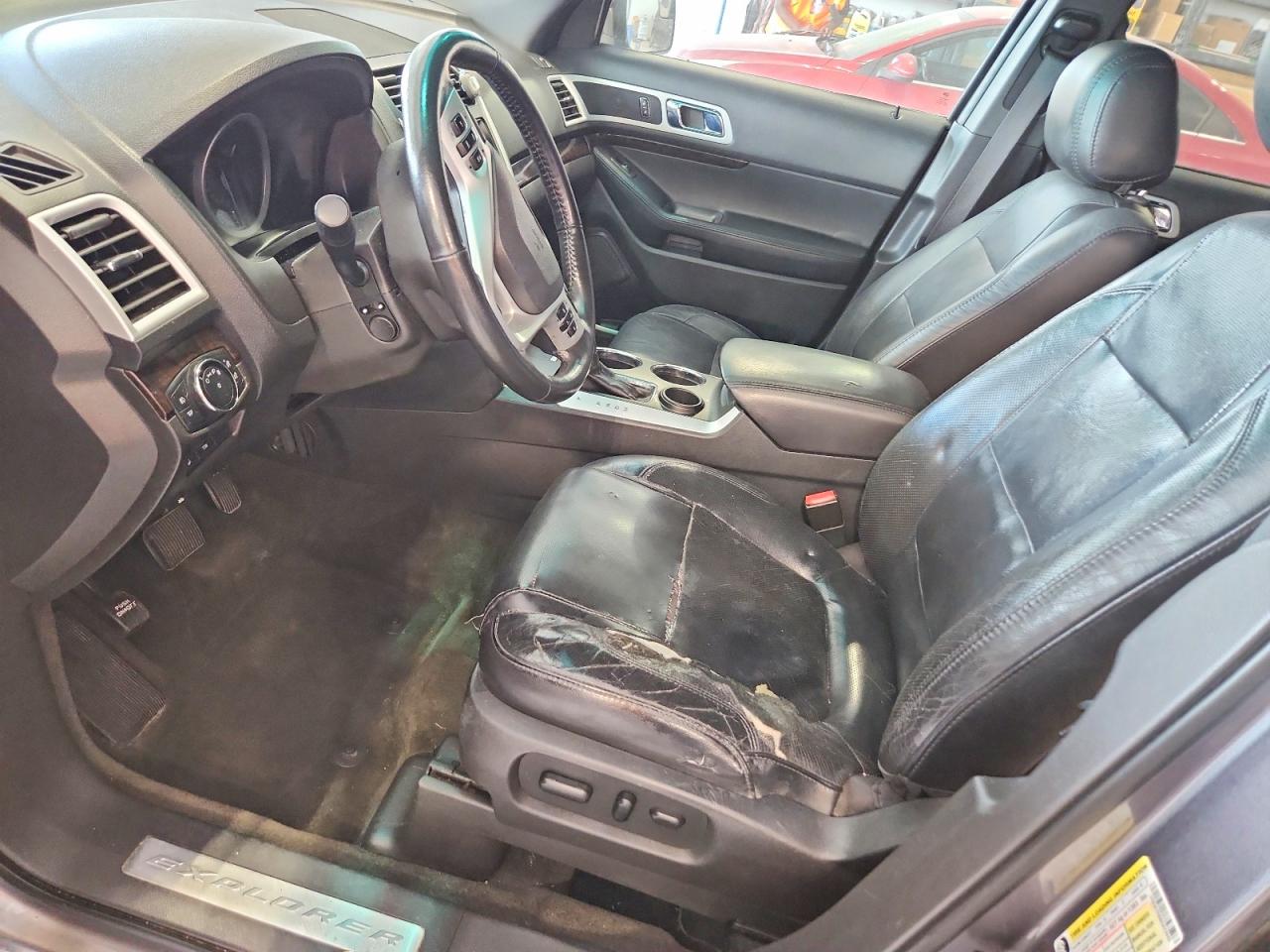 2014 Ford Explorer Limited Gray vin: 1FM5K7F89EGA72945