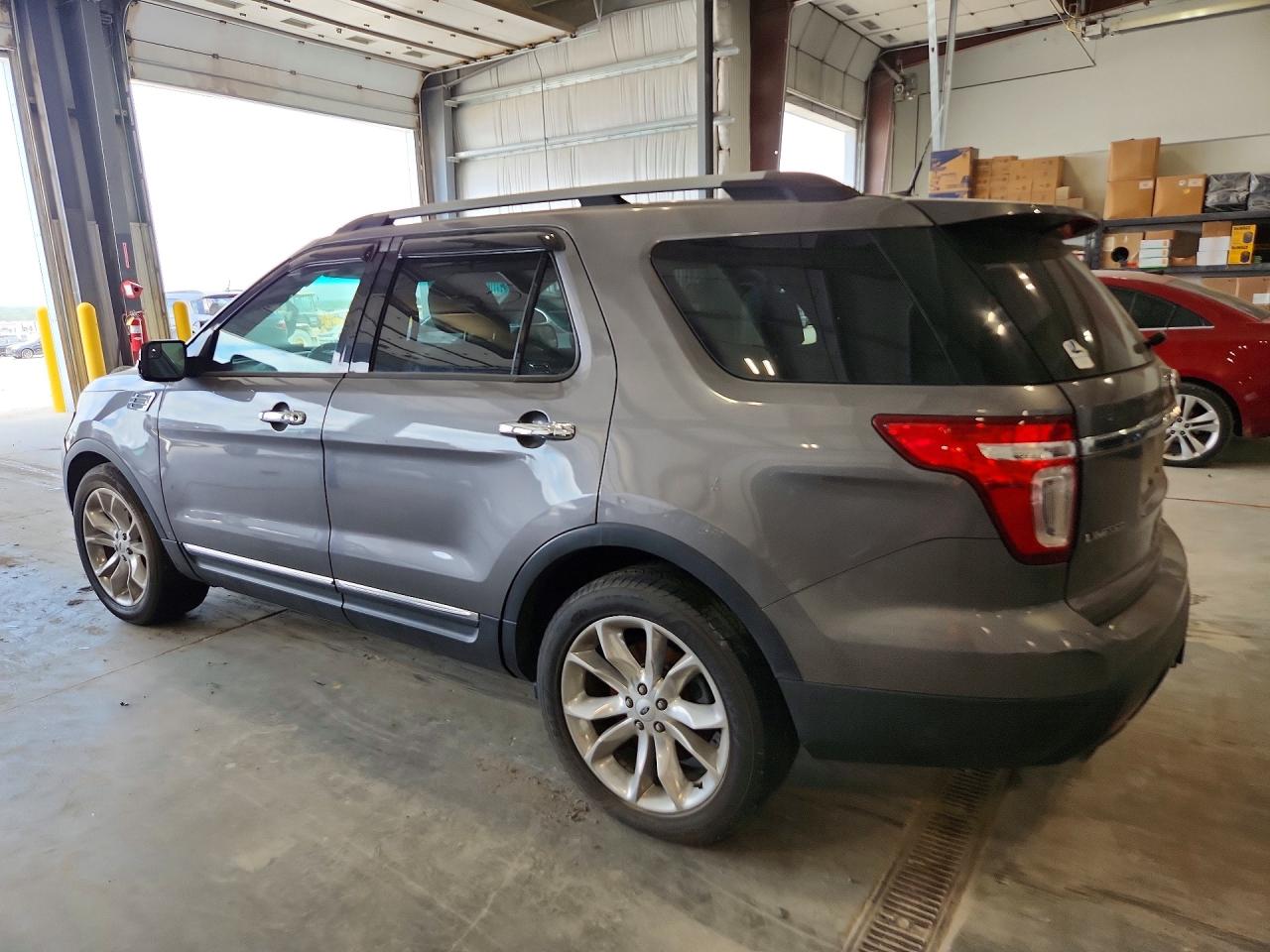 2014 Ford Explorer Limited Gray vin: 1FM5K7F89EGA72945