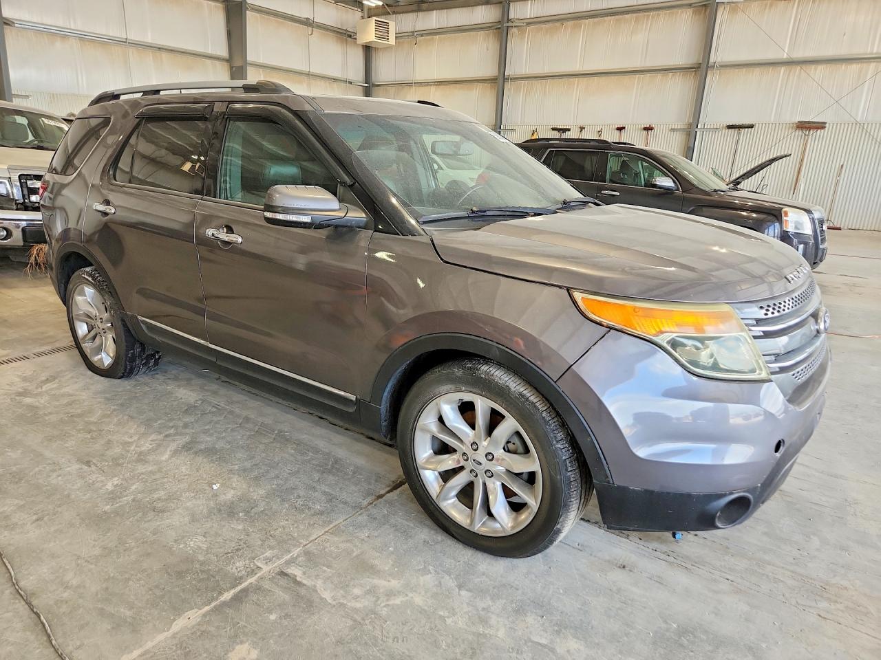 2014 Ford Explorer Limited Gray vin: 1FM5K7F89EGA72945