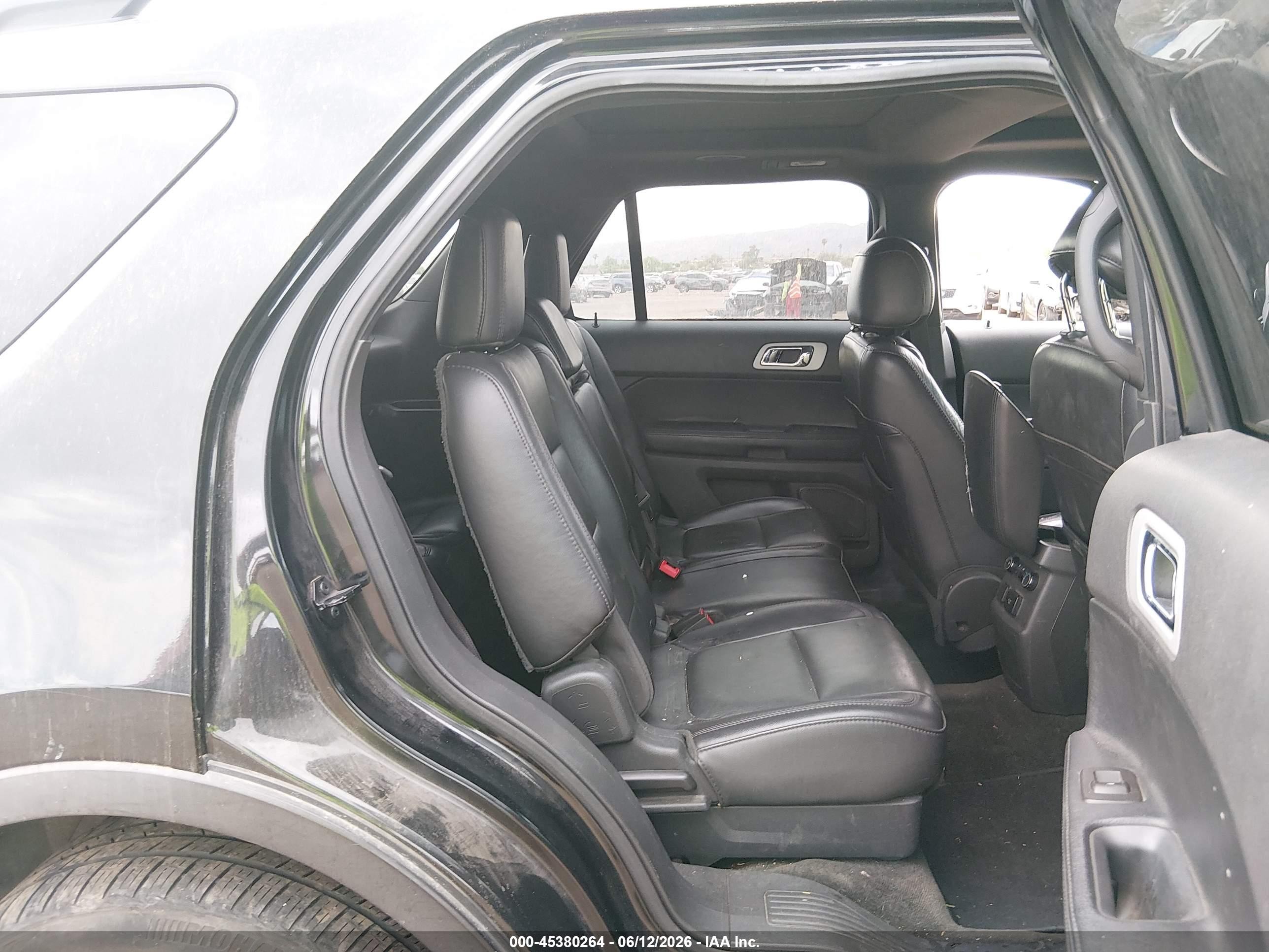 2014 Ford Explorer Limited Black vin: 1FM5K7F89EGB02879