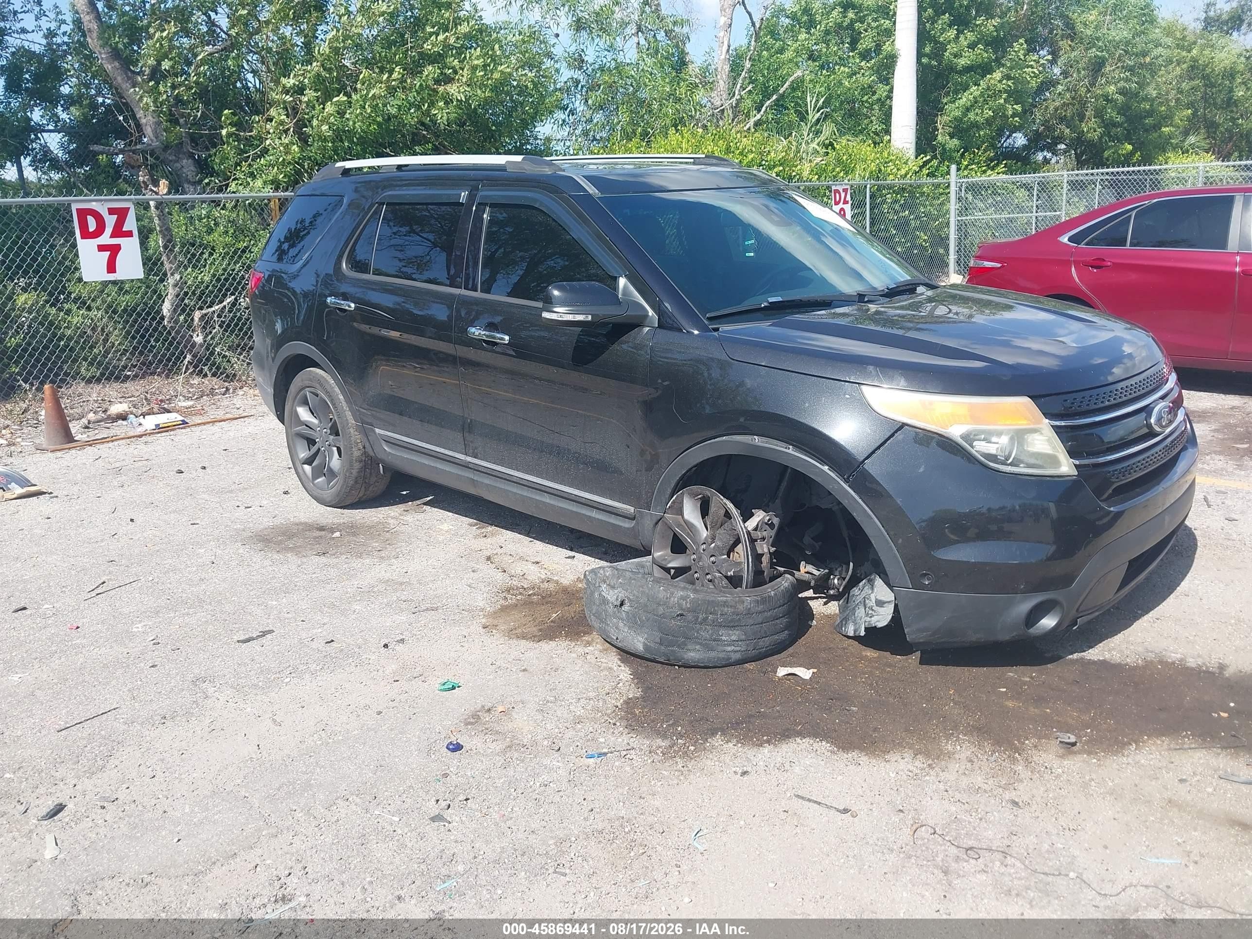 2014 Ford Explorer Limited Black vin: 1FM5K7F89EGB77324