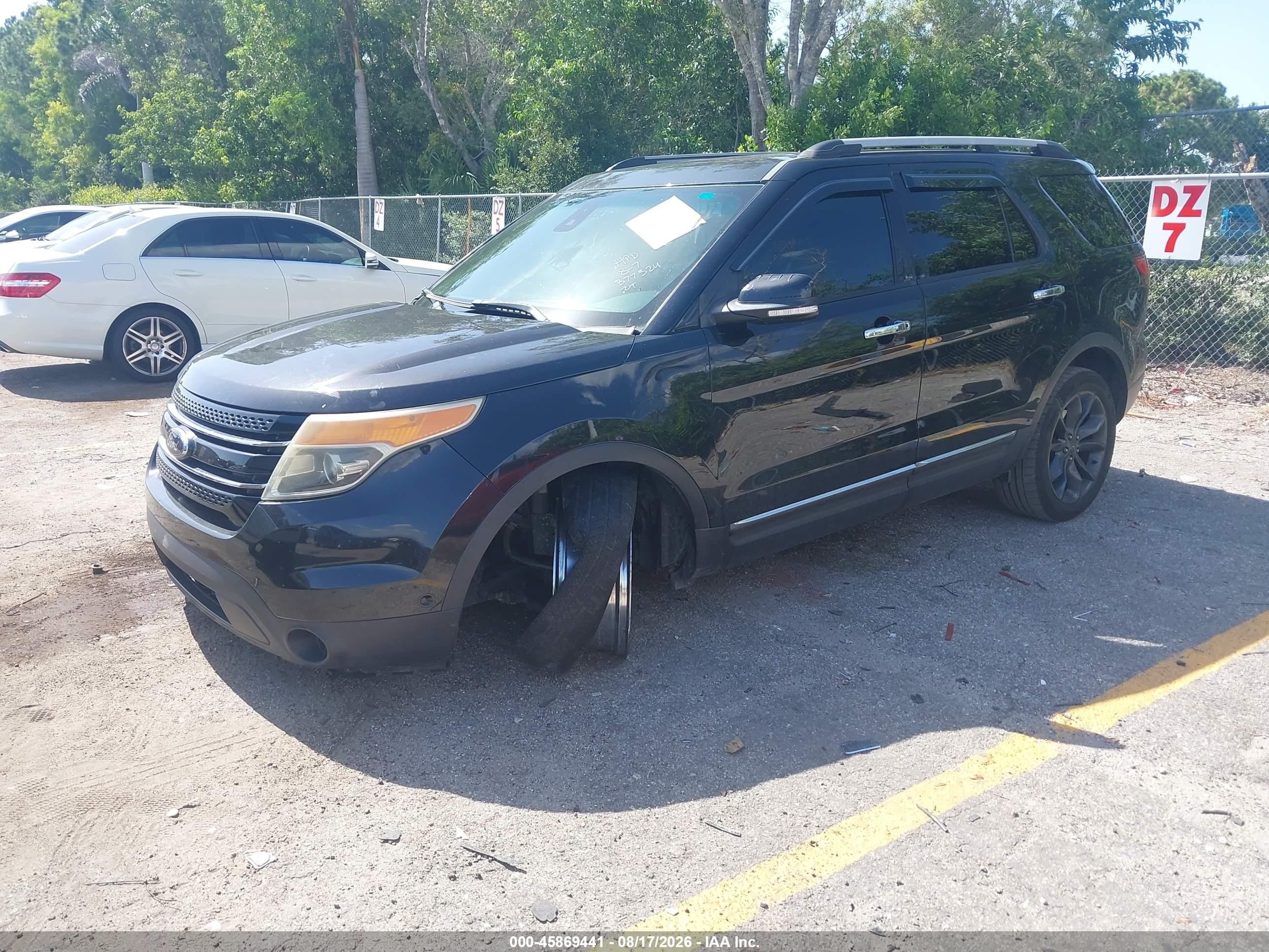 2014 Ford Explorer Limited Black vin: 1FM5K7F89EGB77324
