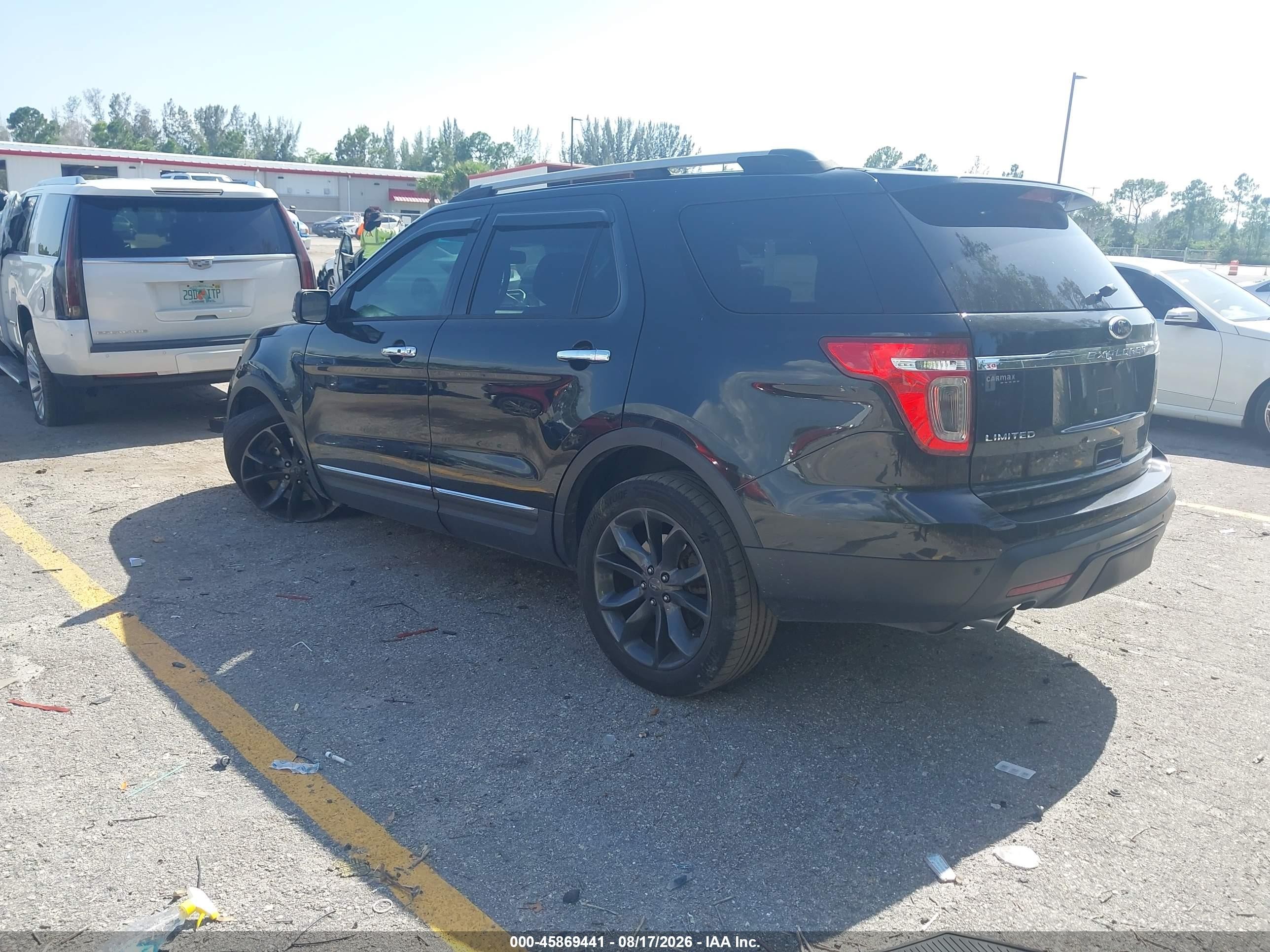 2014 Ford Explorer Limited Black vin: 1FM5K7F89EGB77324