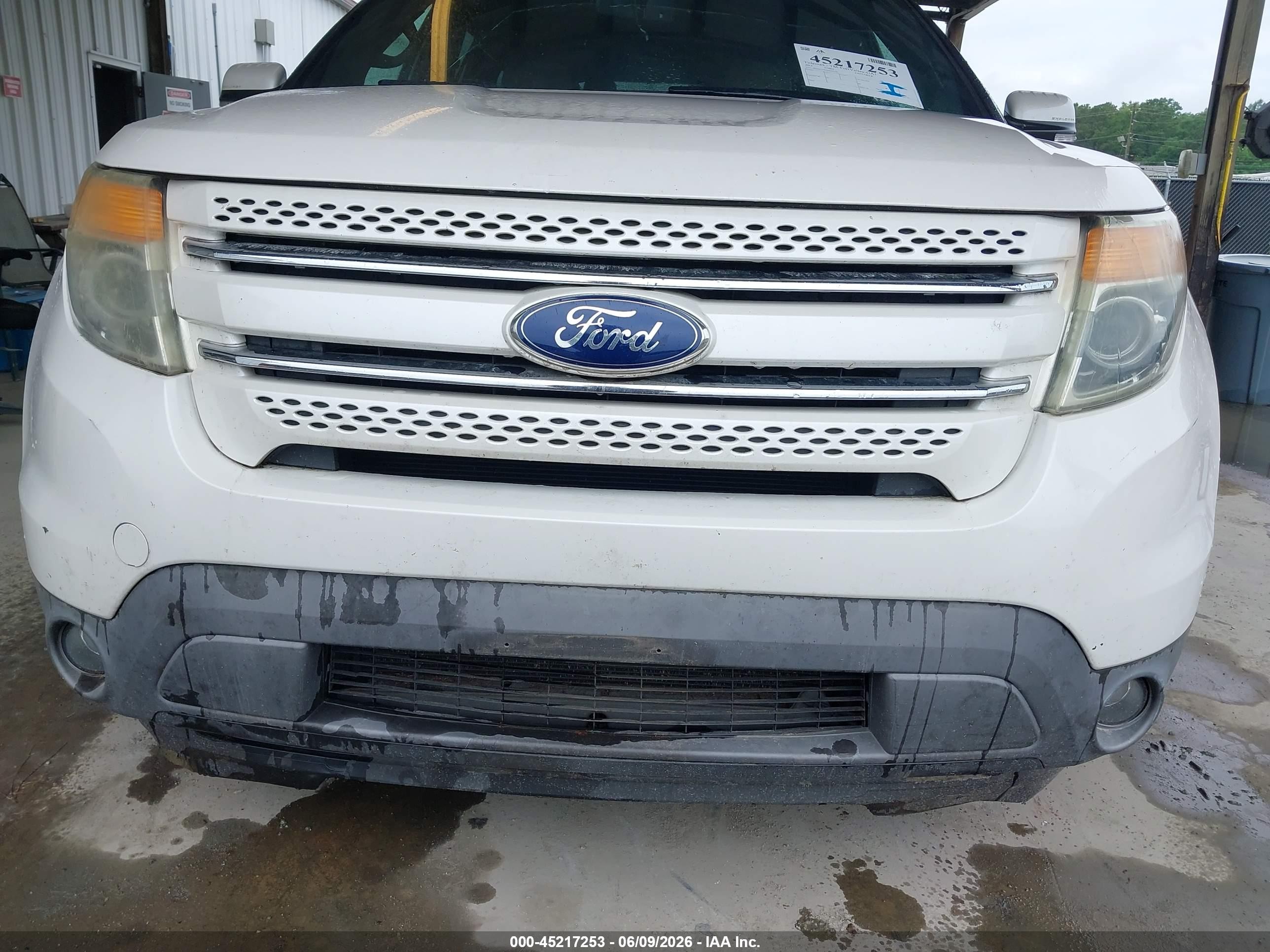 2014 Ford Explorer Limited White vin: 1FM5K7F89EGC05591