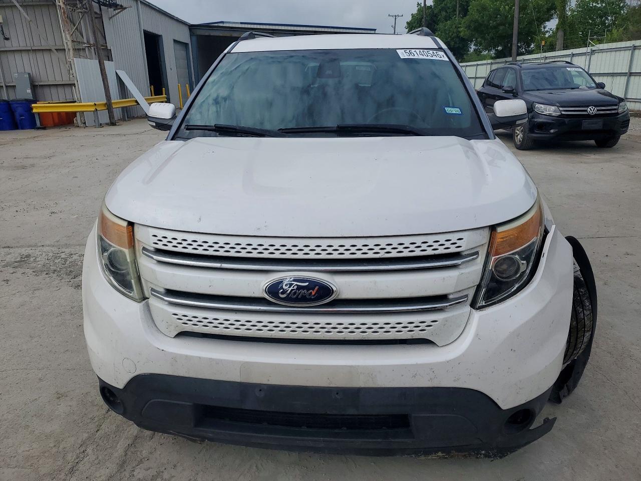 2014 Ford Explorer Limited White vin: 1FM5K7F89EGC06823
