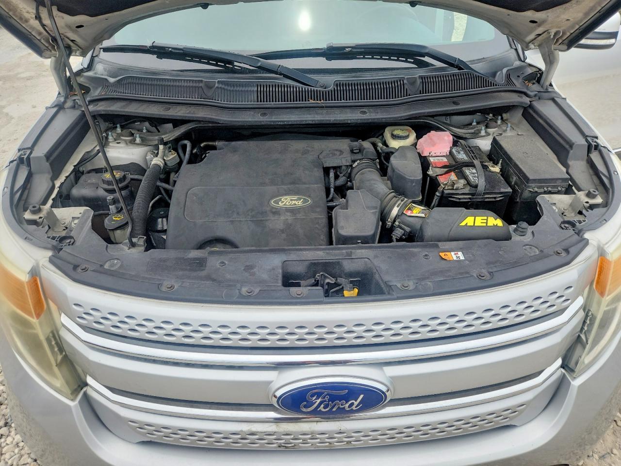 2014 Ford Explorer Limited Silver vin: 1FM5K7F89EGC24982
