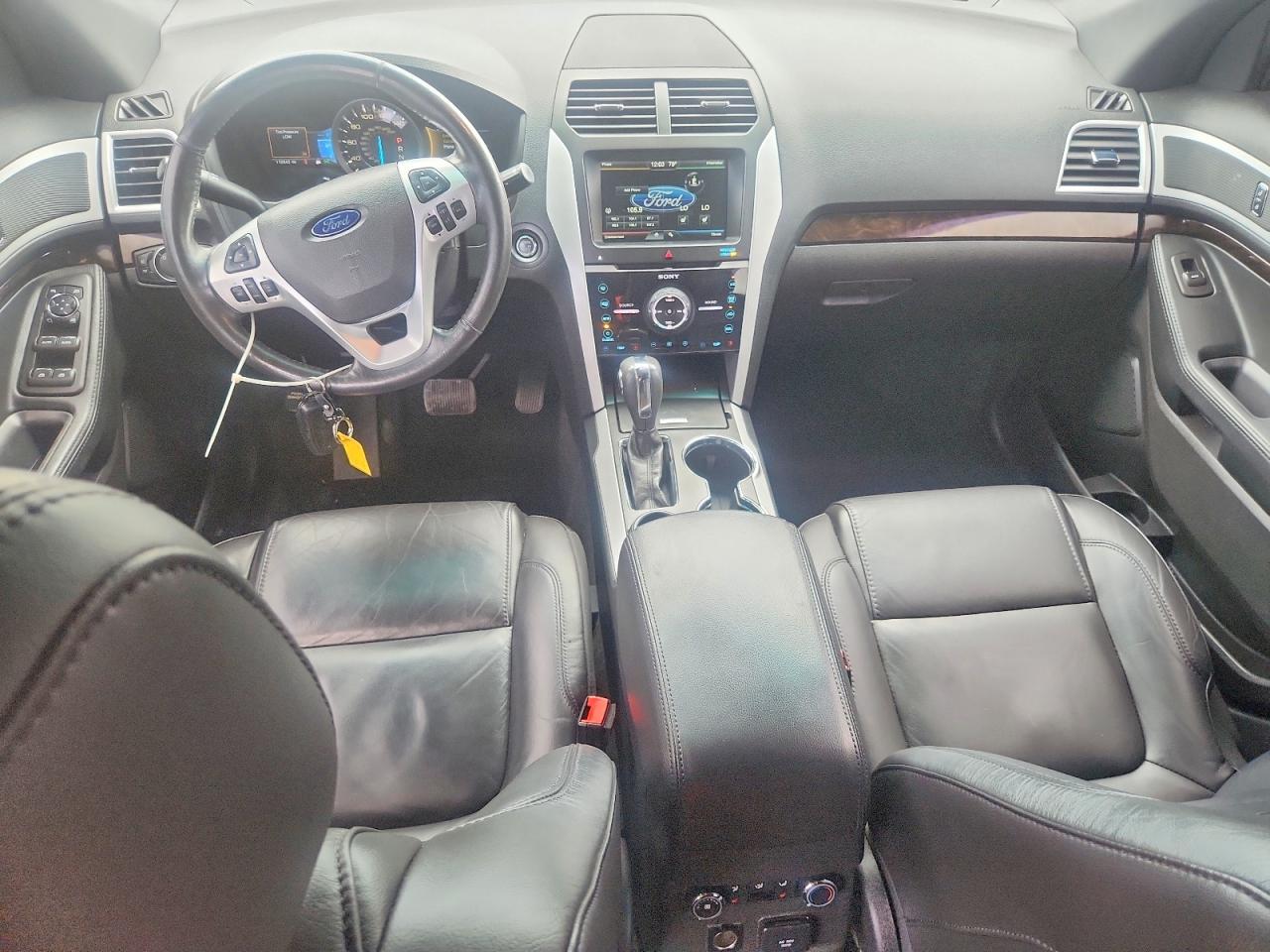 2014 Ford Explorer Limited Silver vin: 1FM5K7F89EGC24982