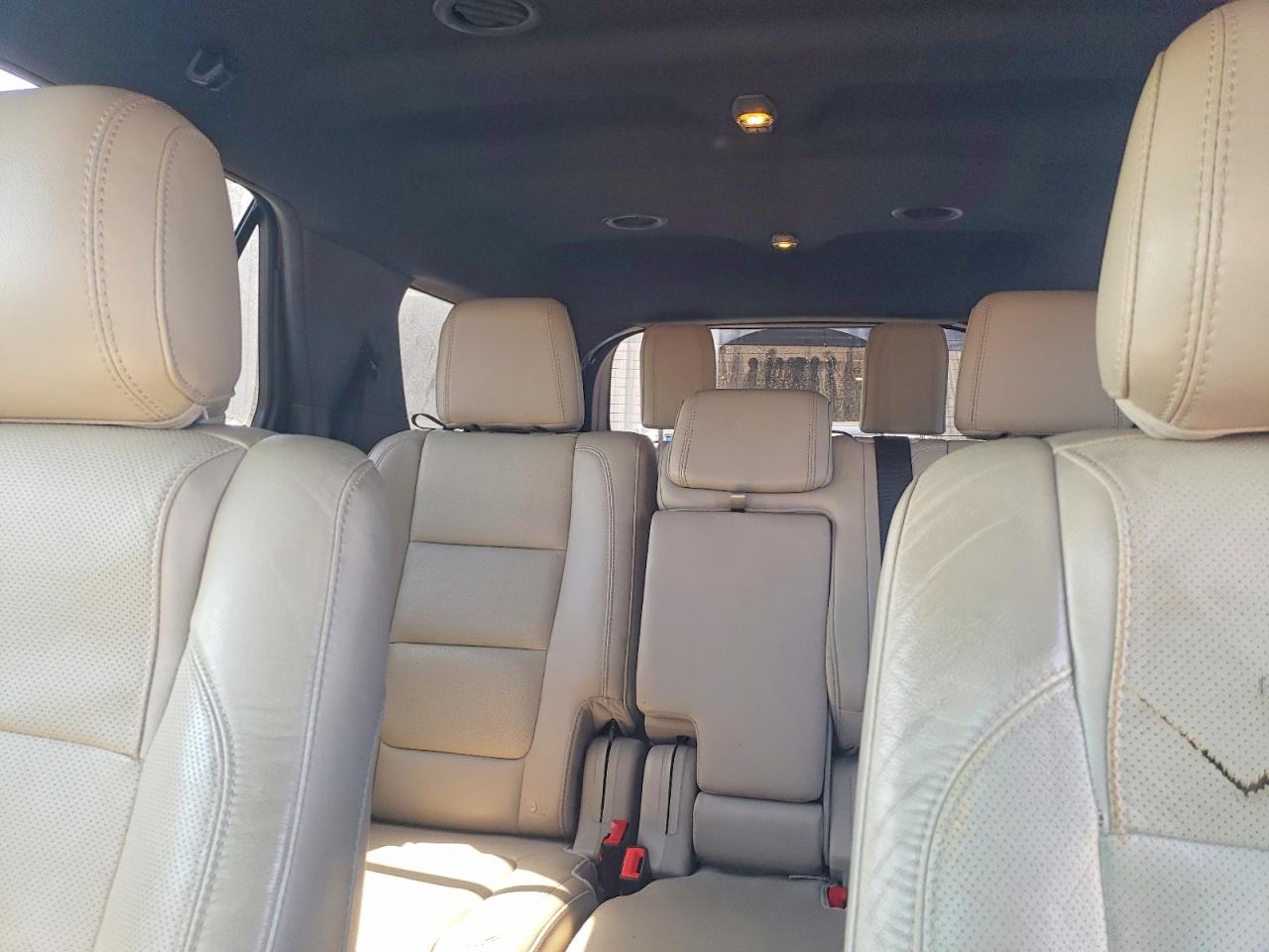 2015 Ford Explorer Limited Red vin: 1FM5K7F89FGA01536