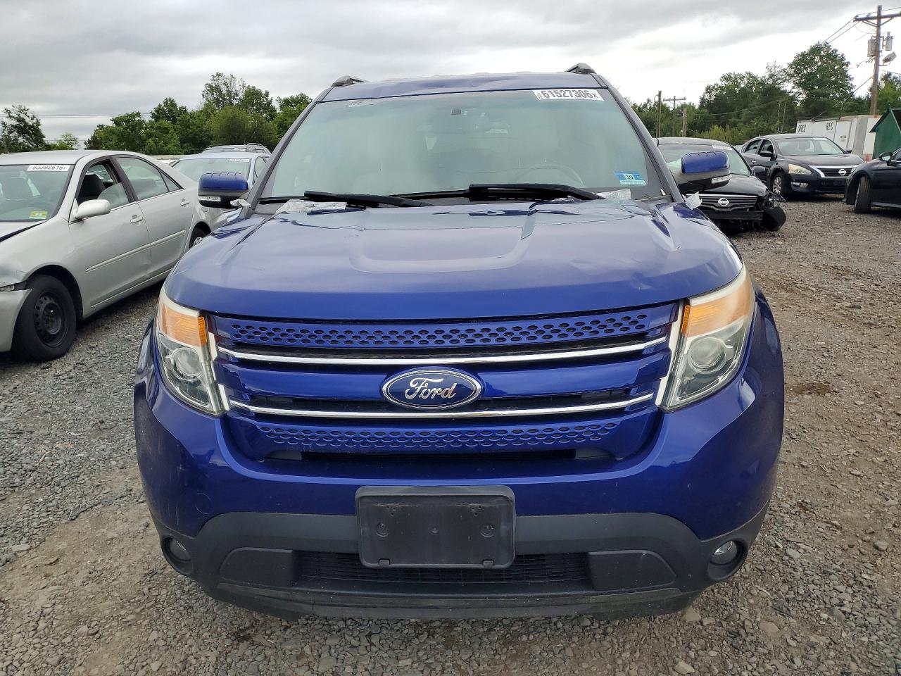 2015 Ford Explorer Limited Blue vin: 1FM5K7F89FGA99161