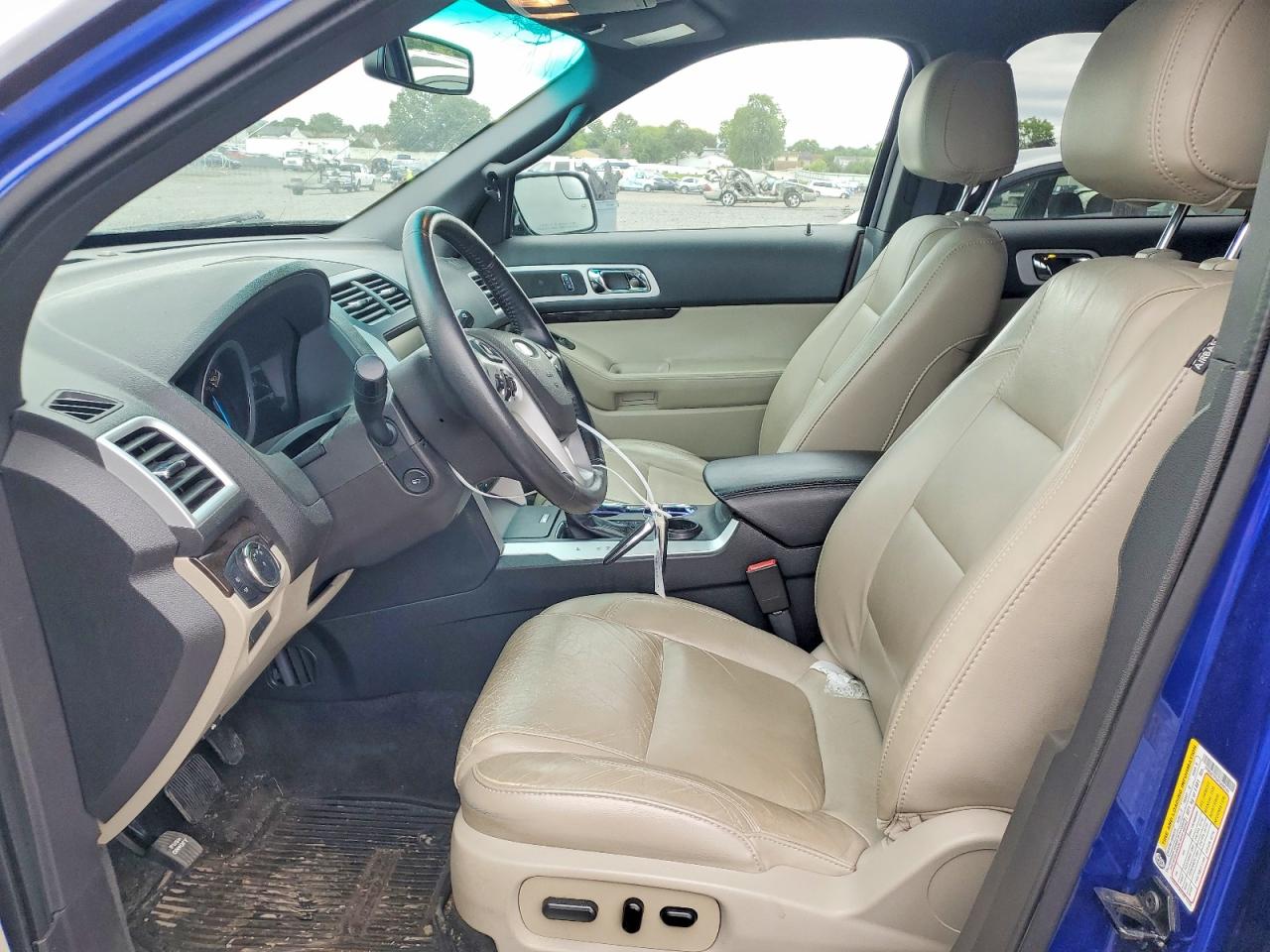 2015 Ford Explorer Limited Blue vin: 1FM5K7F89FGA99161