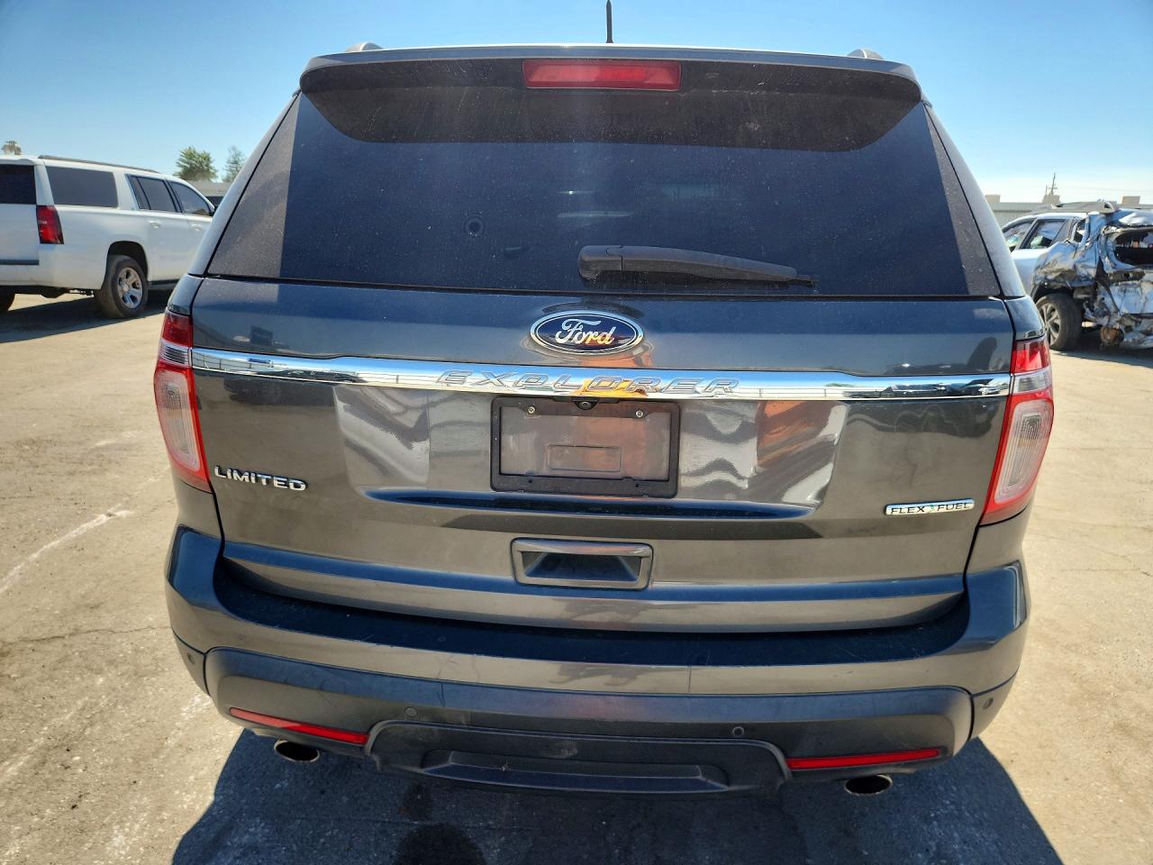 2015 Ford Explorer Limited Gray vin: 1FM5K7F89FGC13725