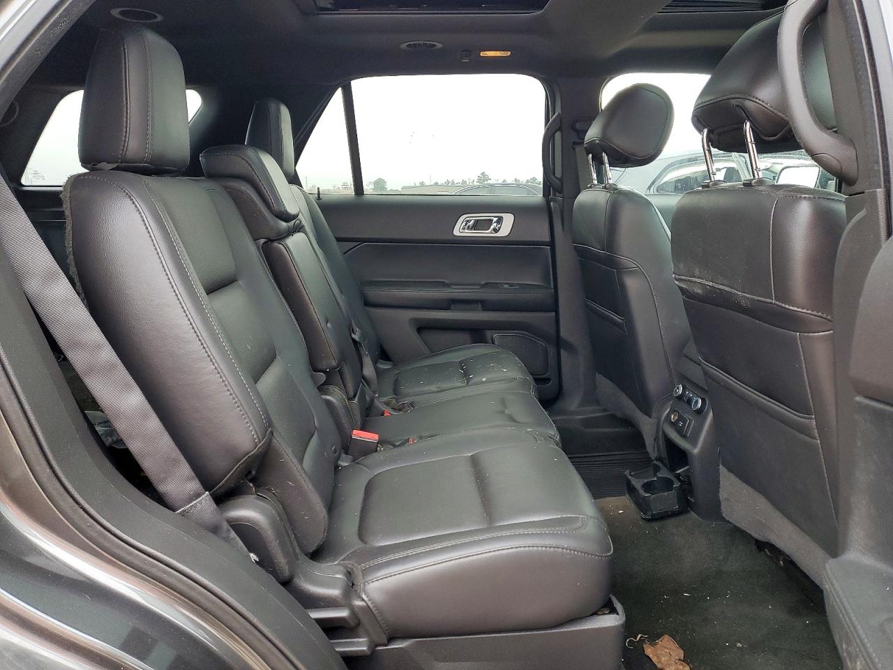 2015 Ford Explorer Limited Gray vin: 1FM5K7F89FGC48989