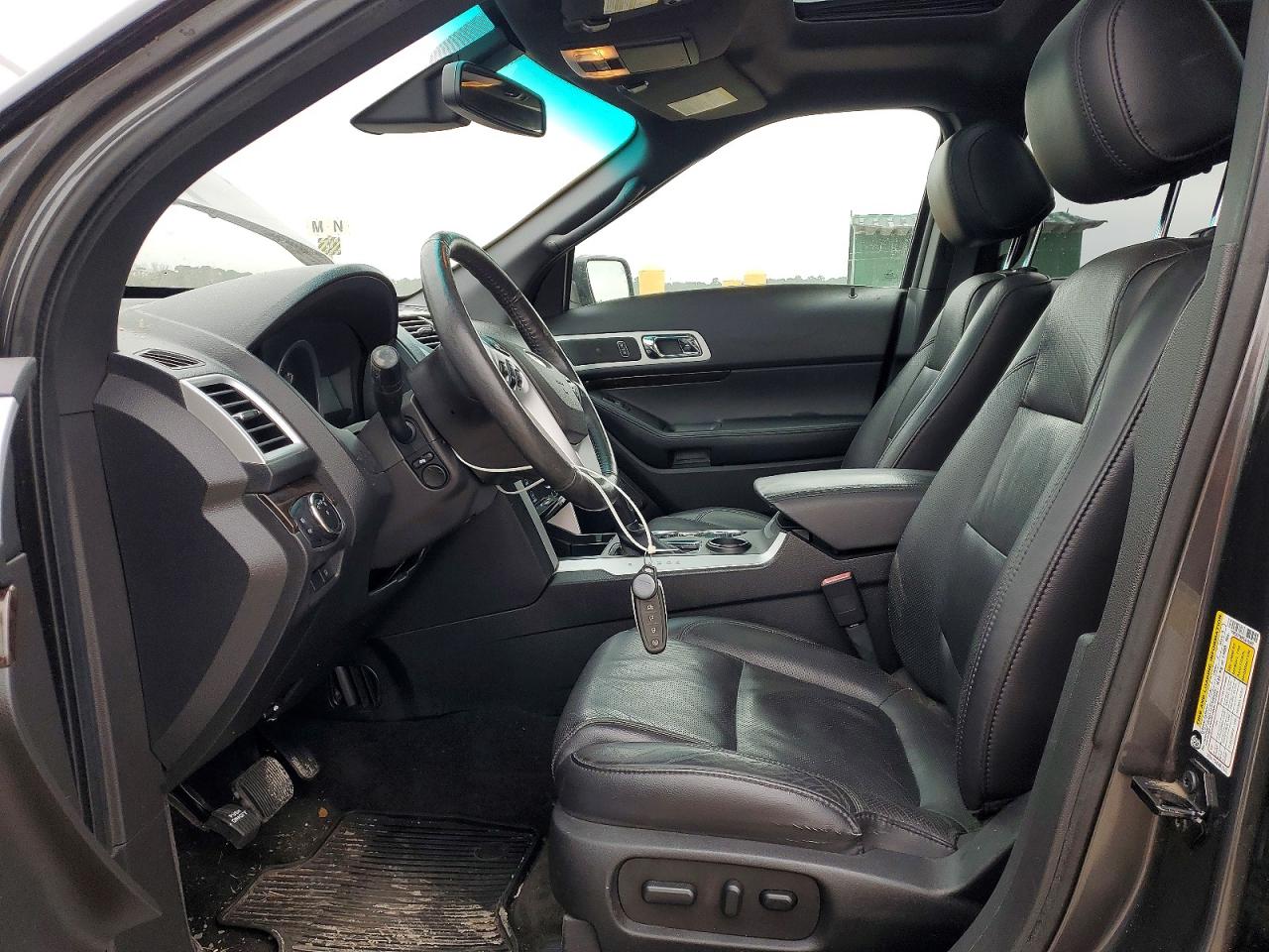 2015 Ford Explorer Limited Gray vin: 1FM5K7F89FGC48989