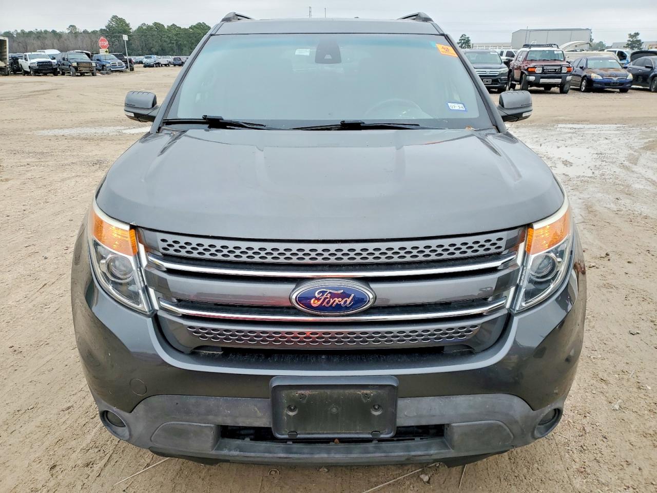 2015 Ford Explorer Limited Gray vin: 1FM5K7F89FGC48989