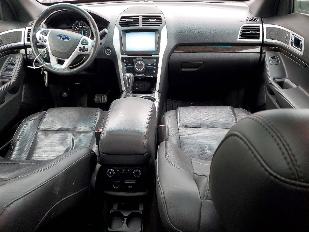 2015 Ford Explorer Limited Gray vin: 1FM5K7F89FGC48989