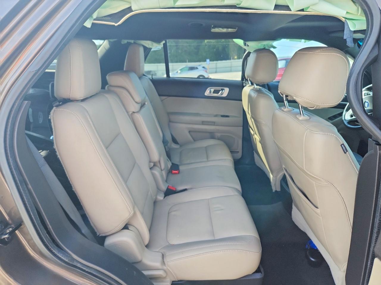 2015 Ford Explorer Limited Brown vin: 1FM5K7F89FGC57305