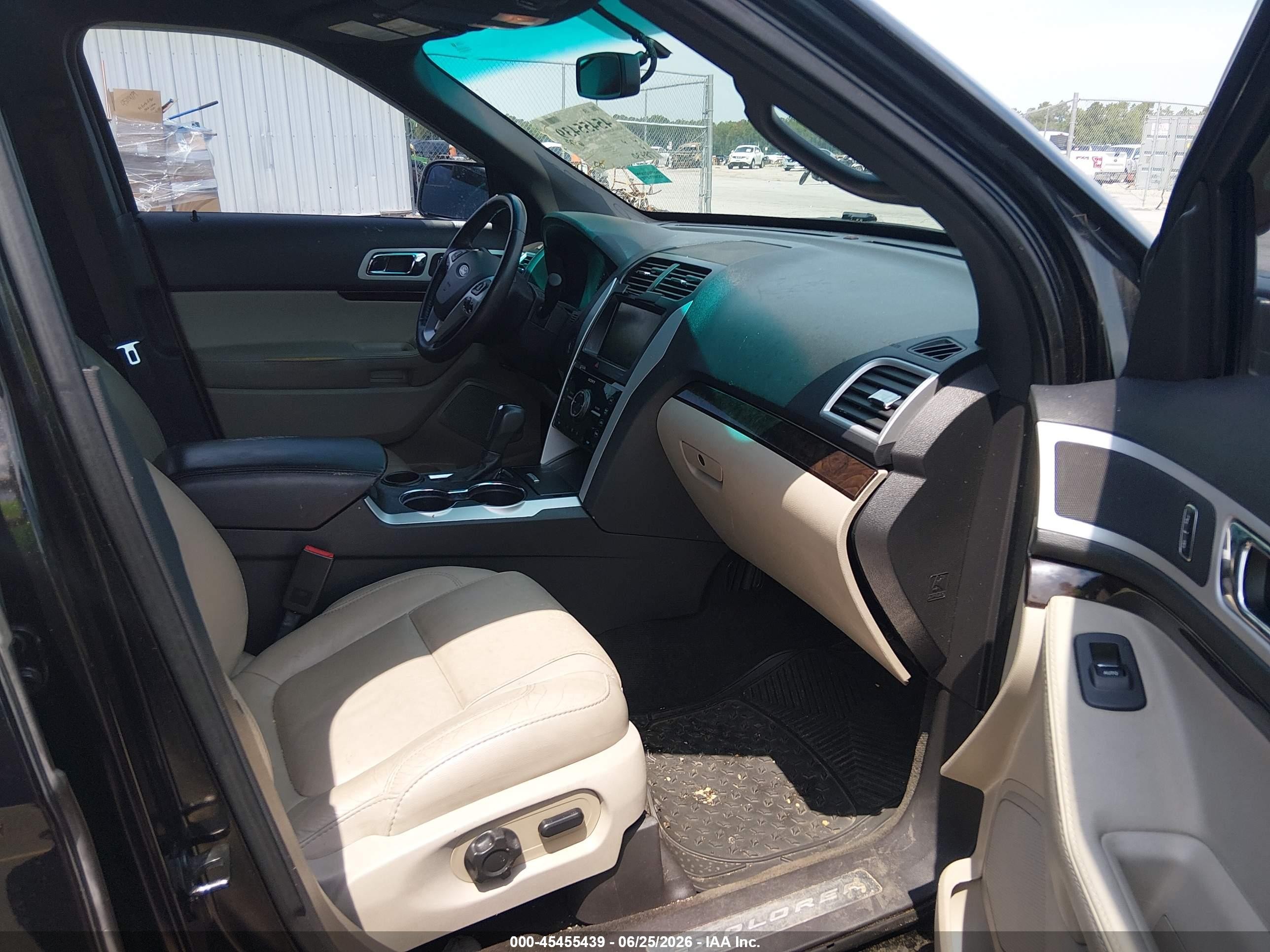 2015 Ford Explorer Limited Черный vin: 1FM5K7F89FGC69132