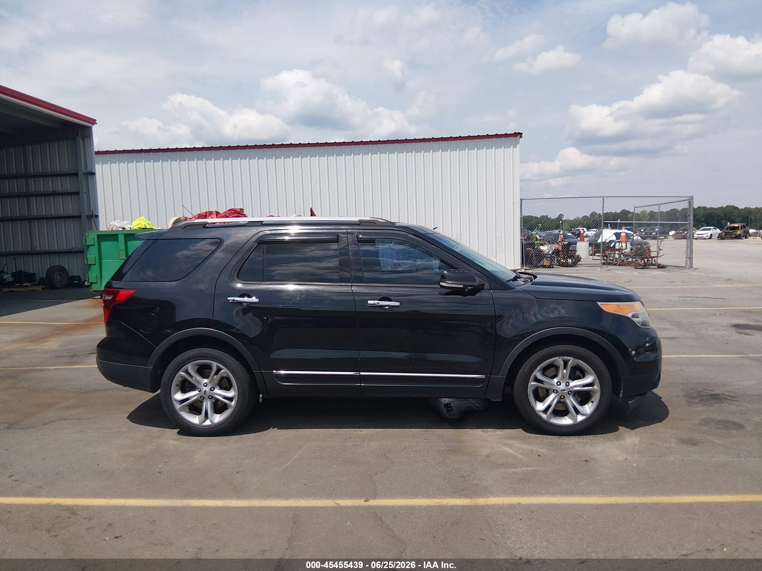 2015 Ford Explorer Limited Черный vin: 1FM5K7F89FGC69132