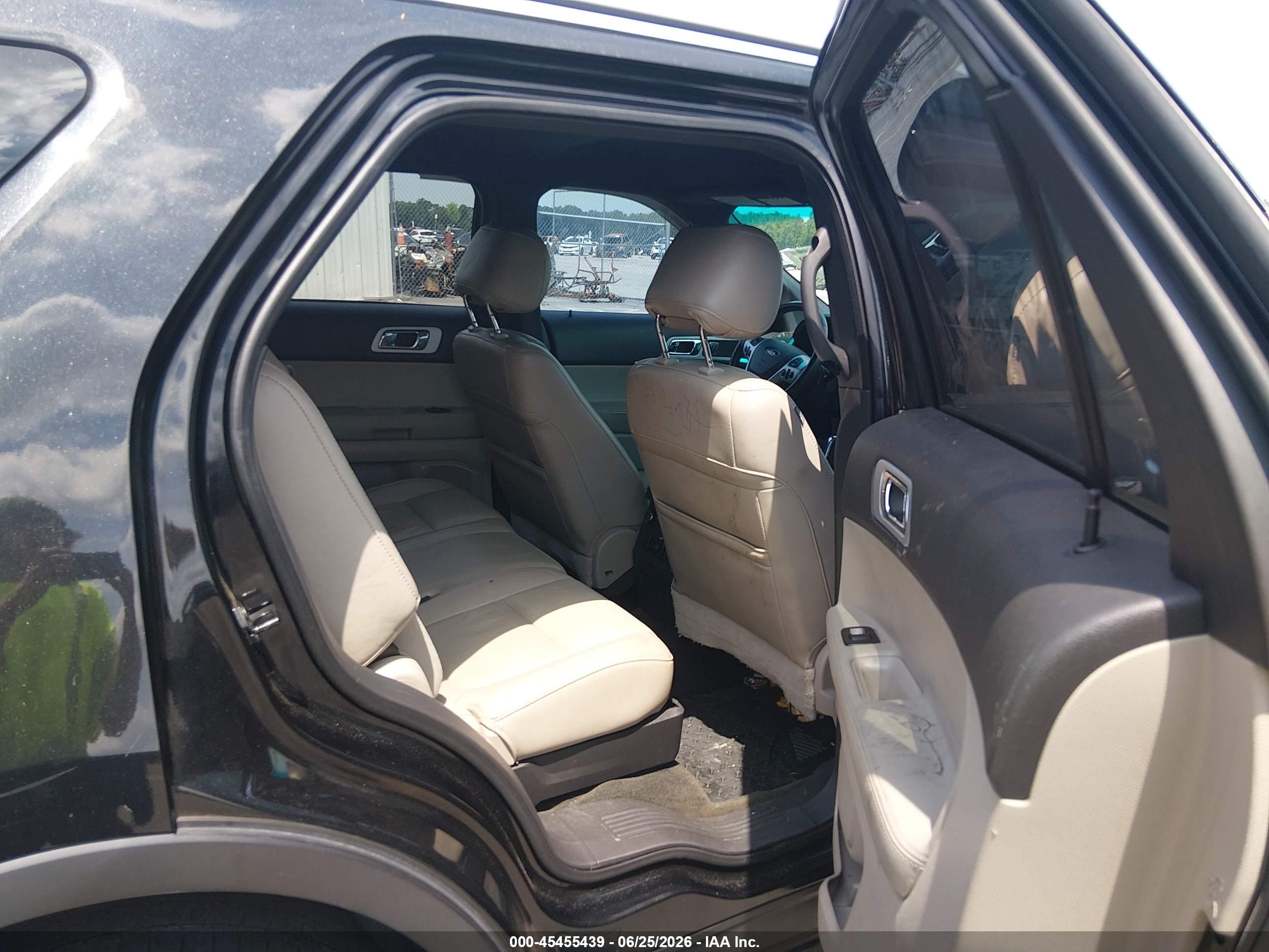 2015 Ford Explorer Limited Черный vin: 1FM5K7F89FGC69132