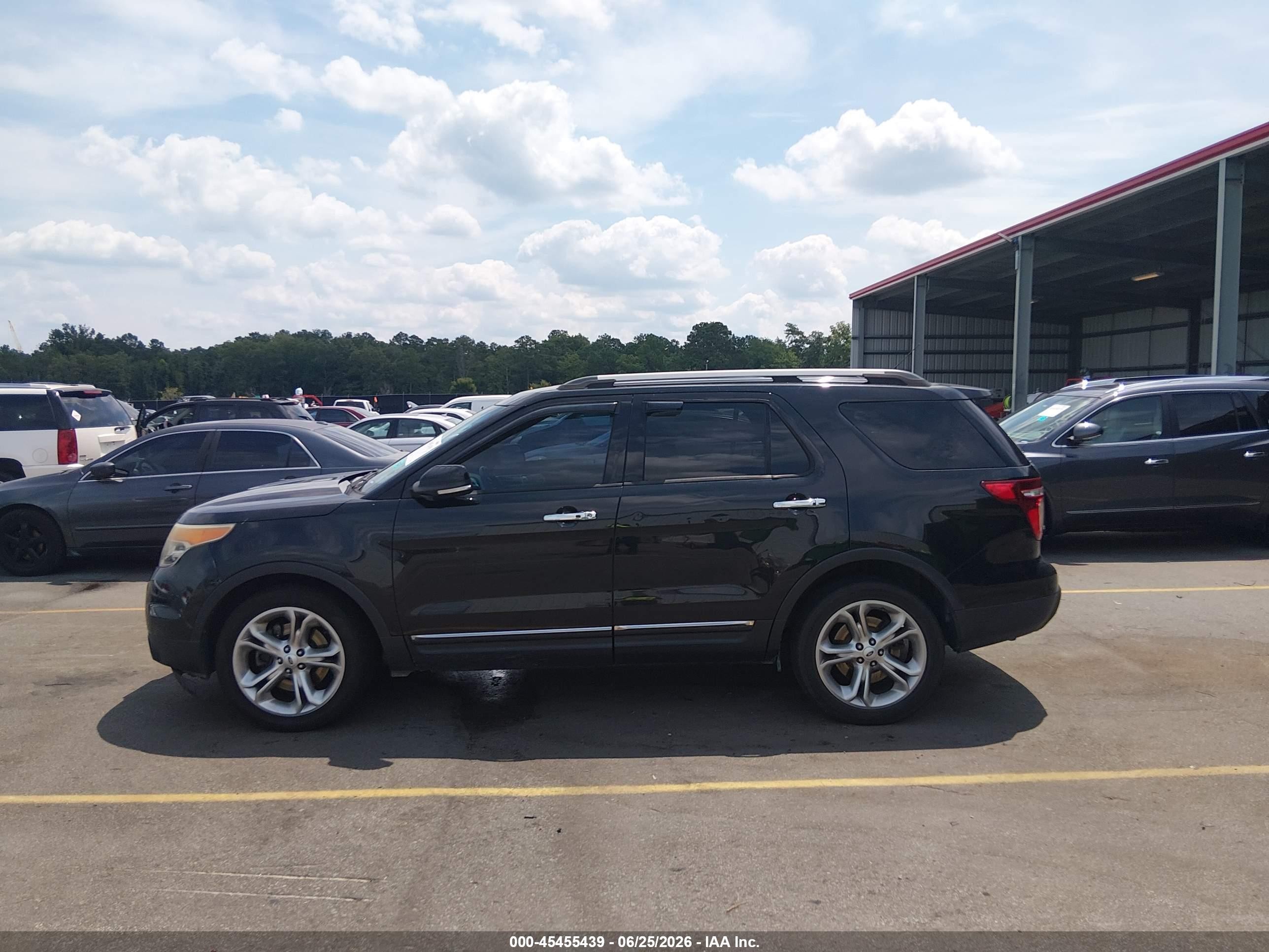 2015 Ford Explorer Limited Черный vin: 1FM5K7F89FGC69132