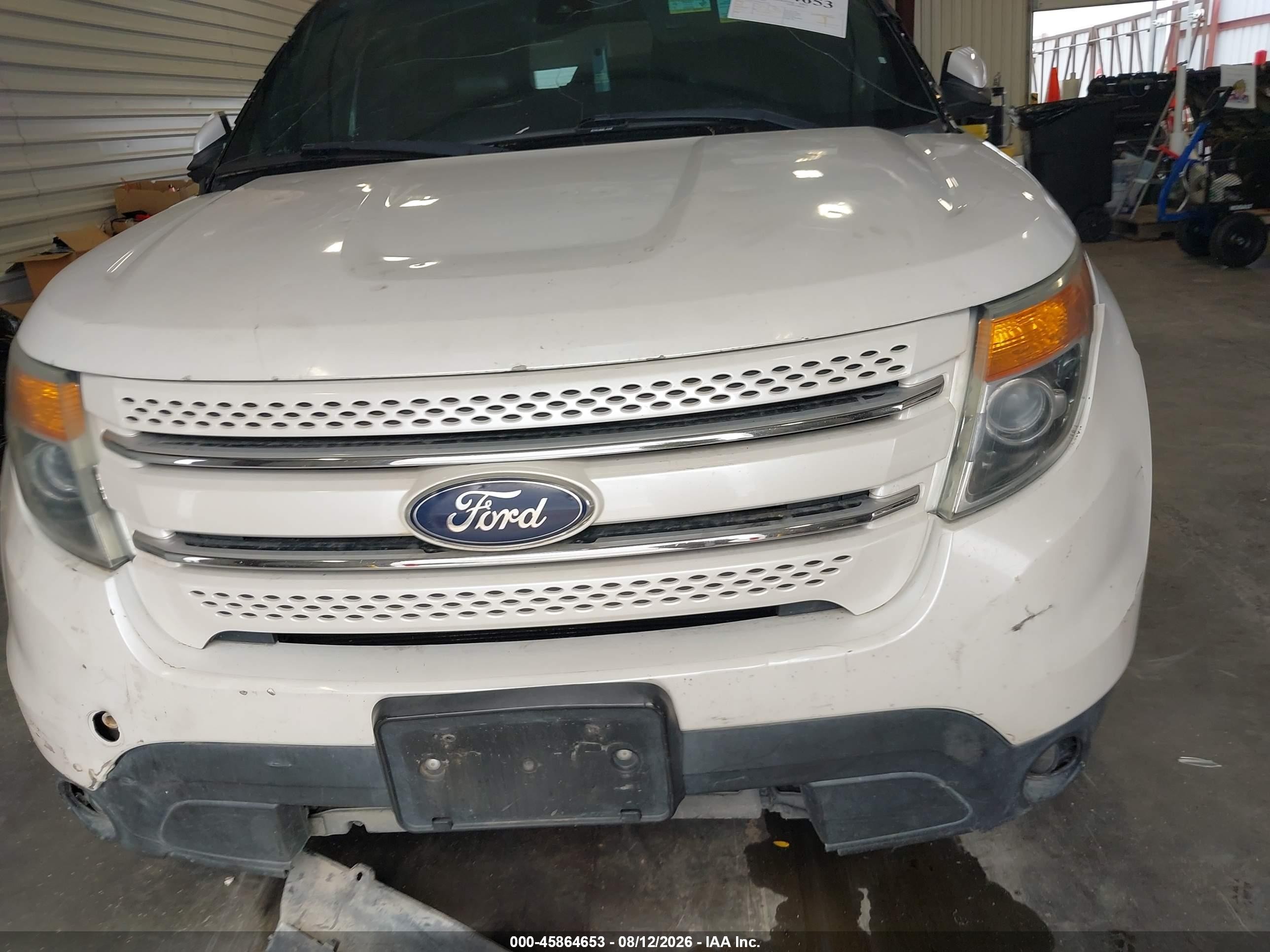 2013 Ford Explorer Limited White vin: 1FM5K7F8XDGA01672