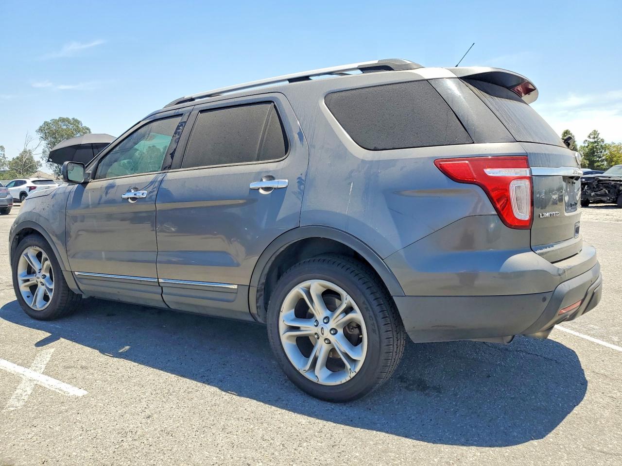 2013 Ford Explorer Gray vin: 1FM5K7F8XDGA14549