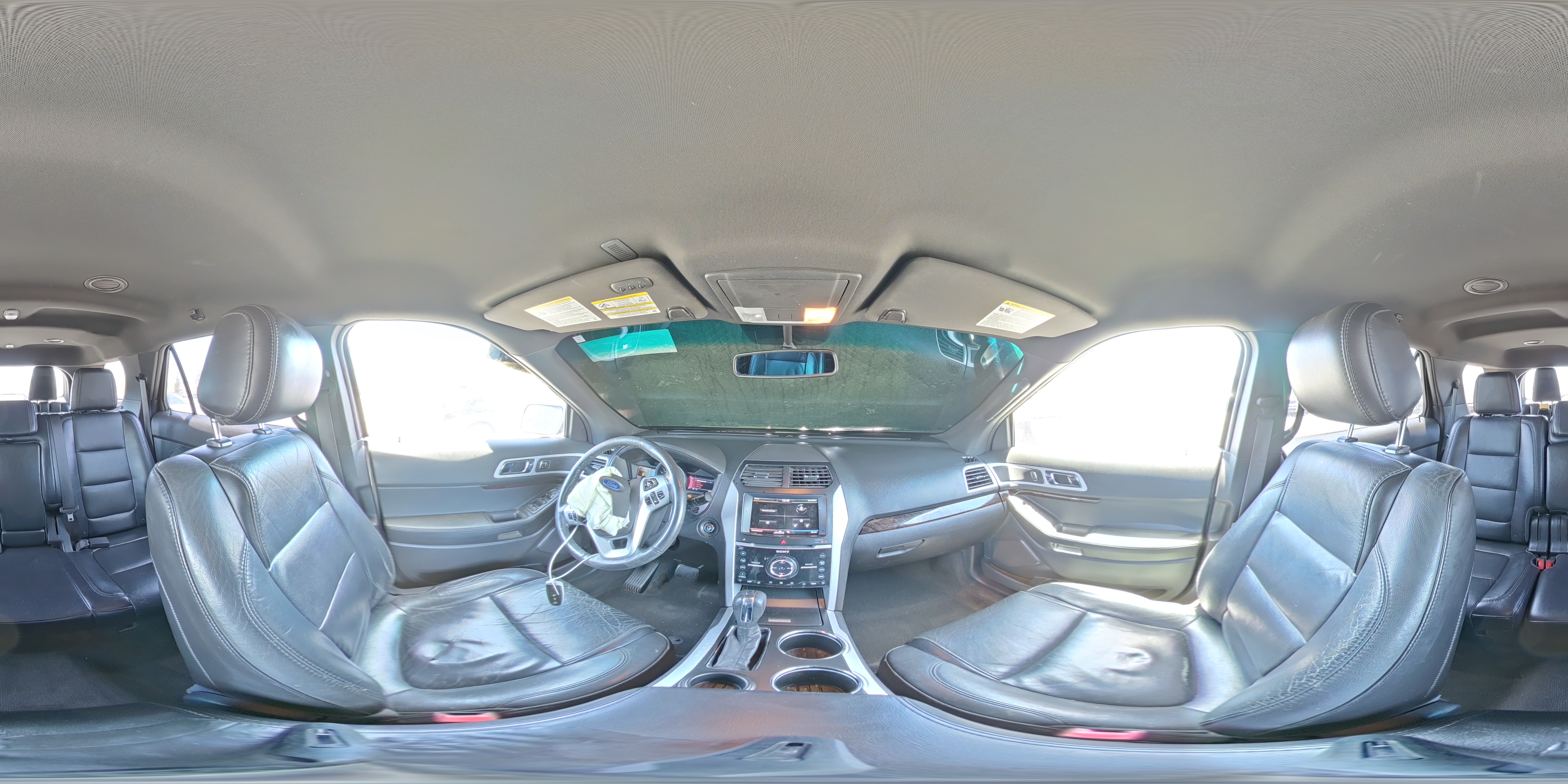 2013 Ford Explorer Gray vin: 1FM5K7F8XDGA14549