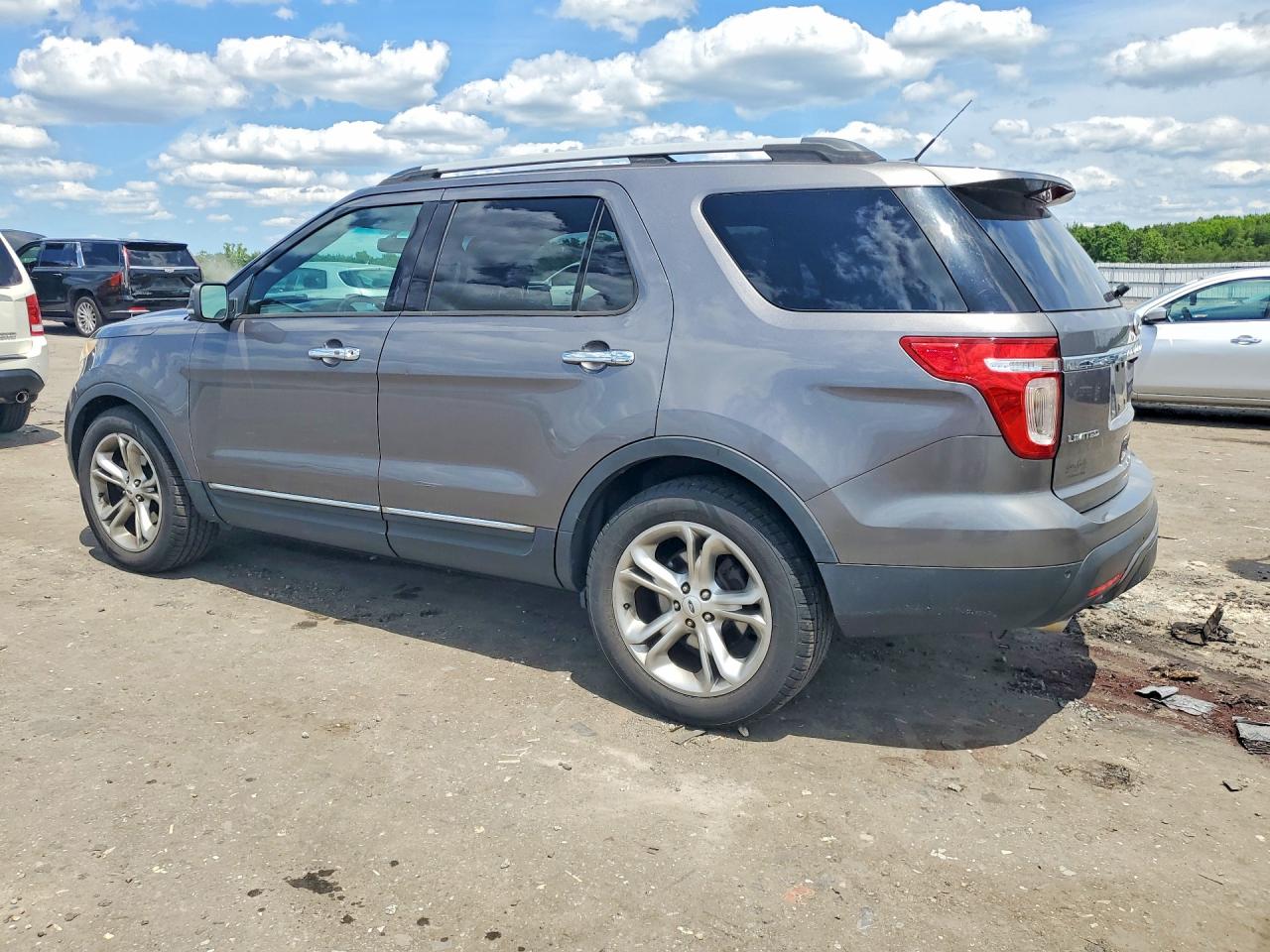 2013 Ford Explorer Limited Gray vin: 1FM5K7F8XDGA24580