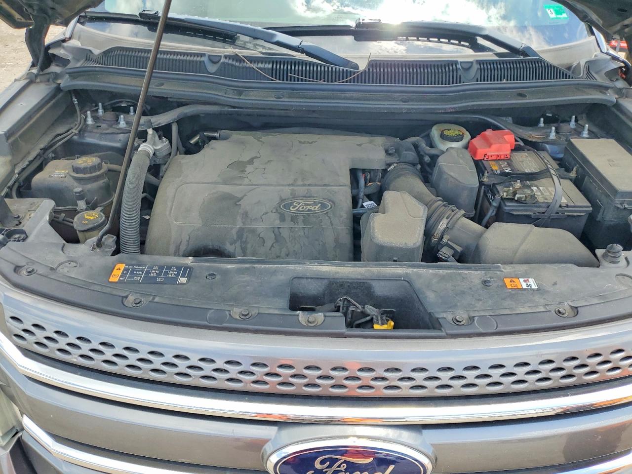 2013 Ford Explorer Limited Gray vin: 1FM5K7F8XDGA24580