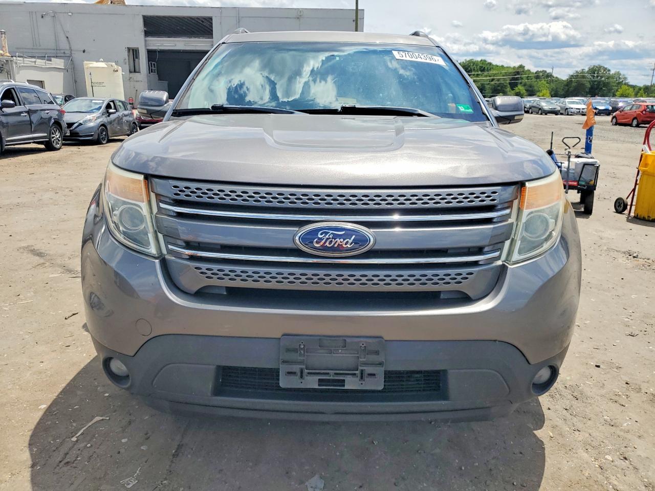 2013 Ford Explorer Limited Gray vin: 1FM5K7F8XDGA24580