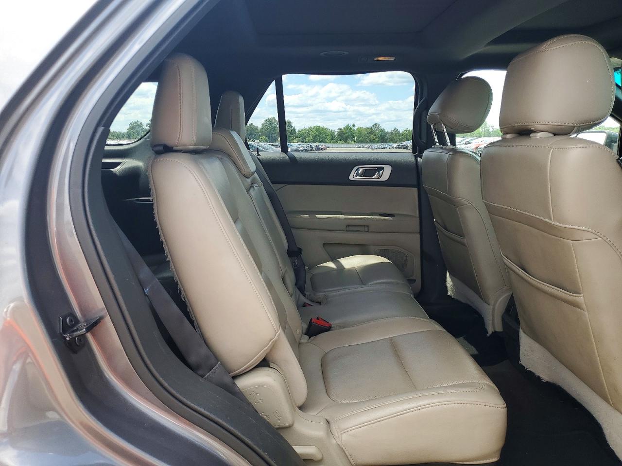2013 Ford Explorer Limited Gray vin: 1FM5K7F8XDGA24580