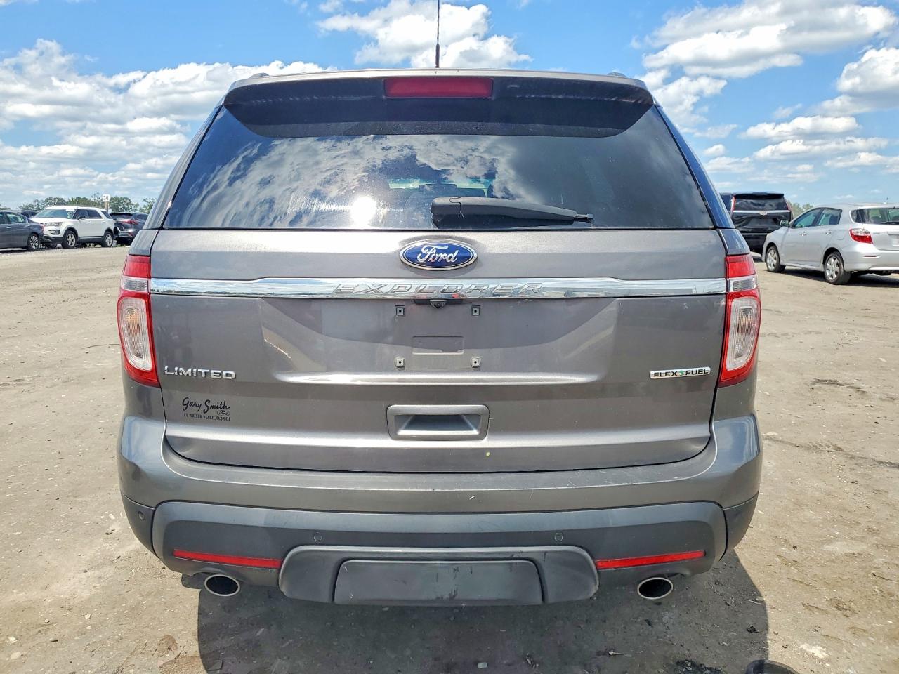 2013 Ford Explorer Limited Gray vin: 1FM5K7F8XDGA24580