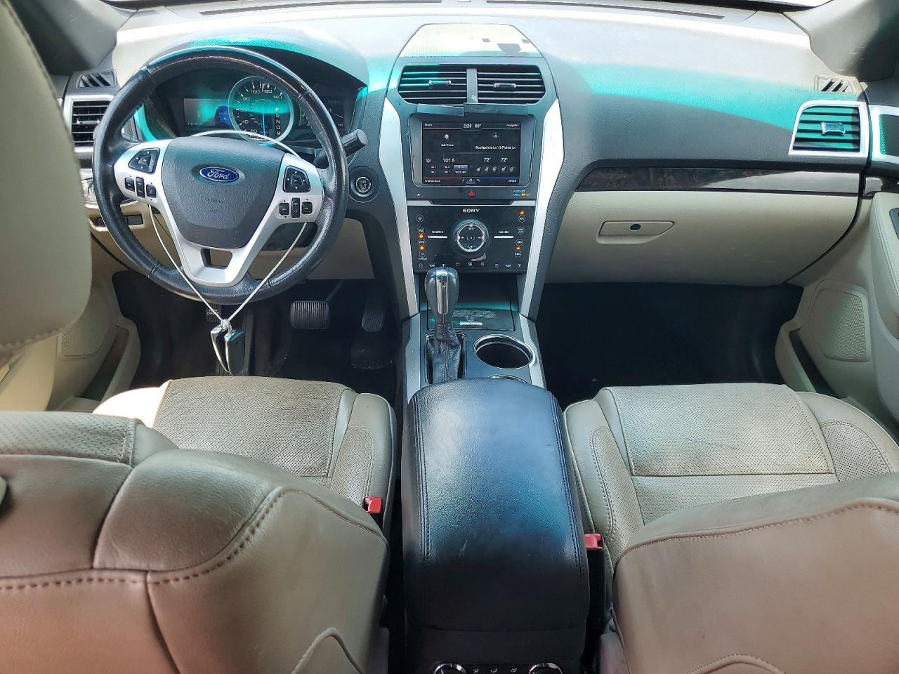 2013 Ford Explorer Limited Gray vin: 1FM5K7F8XDGA24580