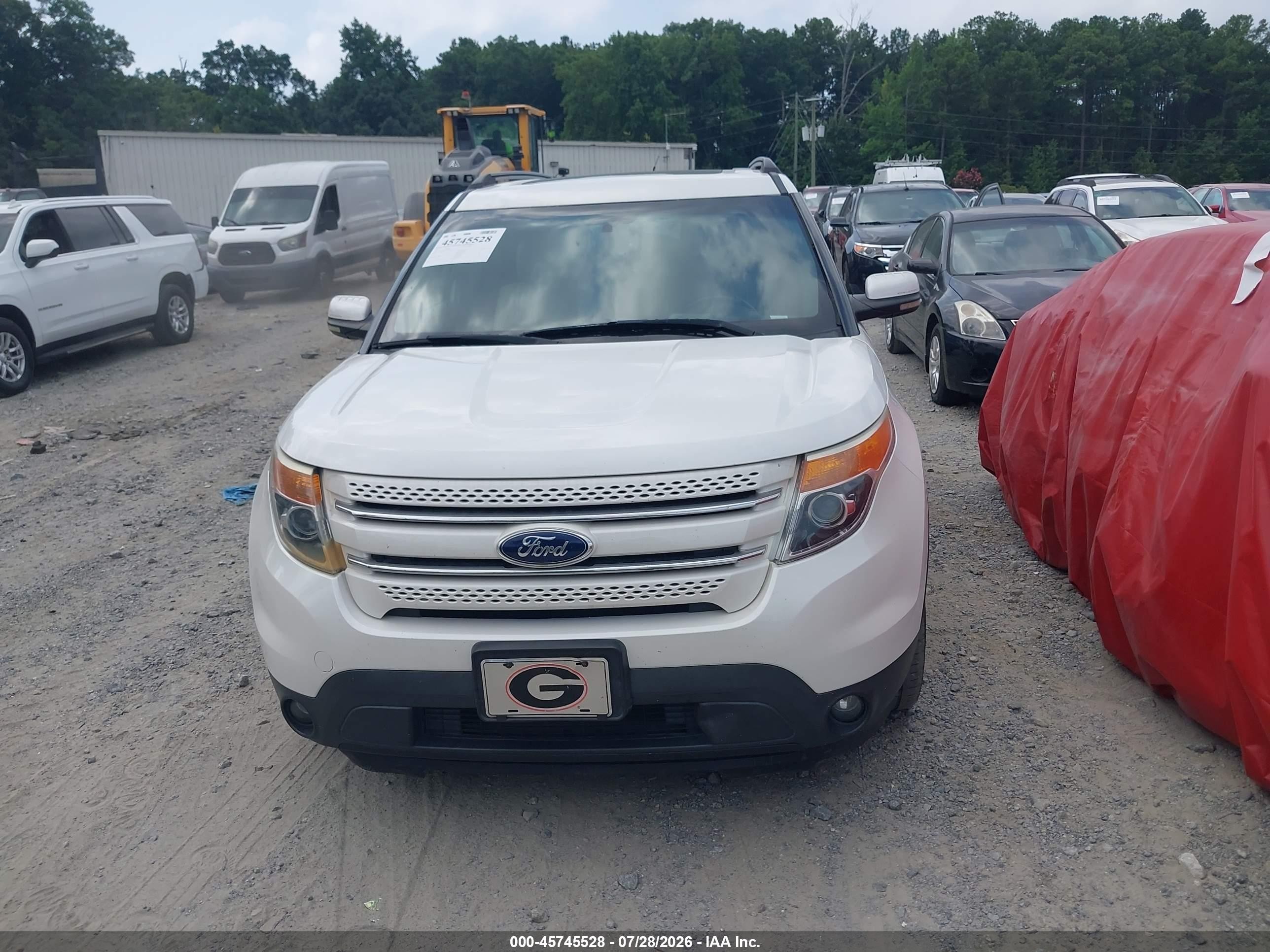 2013 Ford Explorer Limited White vin: 1FM5K7F8XDGA61192