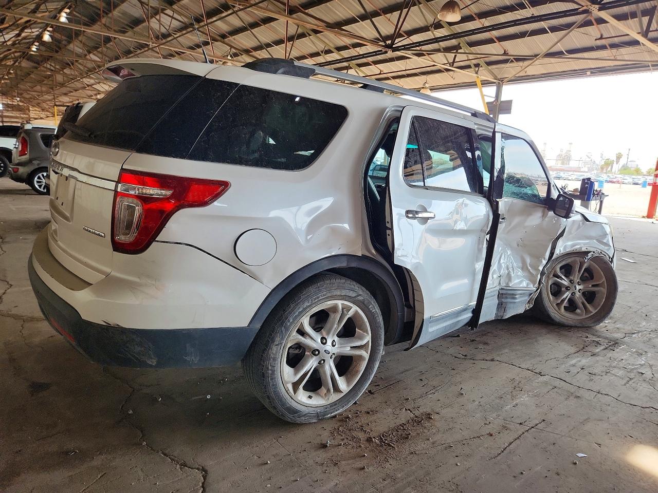 2013 Ford Explorer Limited Белый vin: 1FM5K7F8XDGB79629