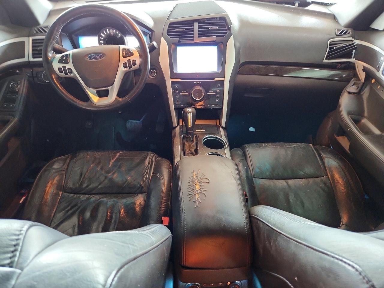 2013 Ford Explorer Limited Белый vin: 1FM5K7F8XDGB79629