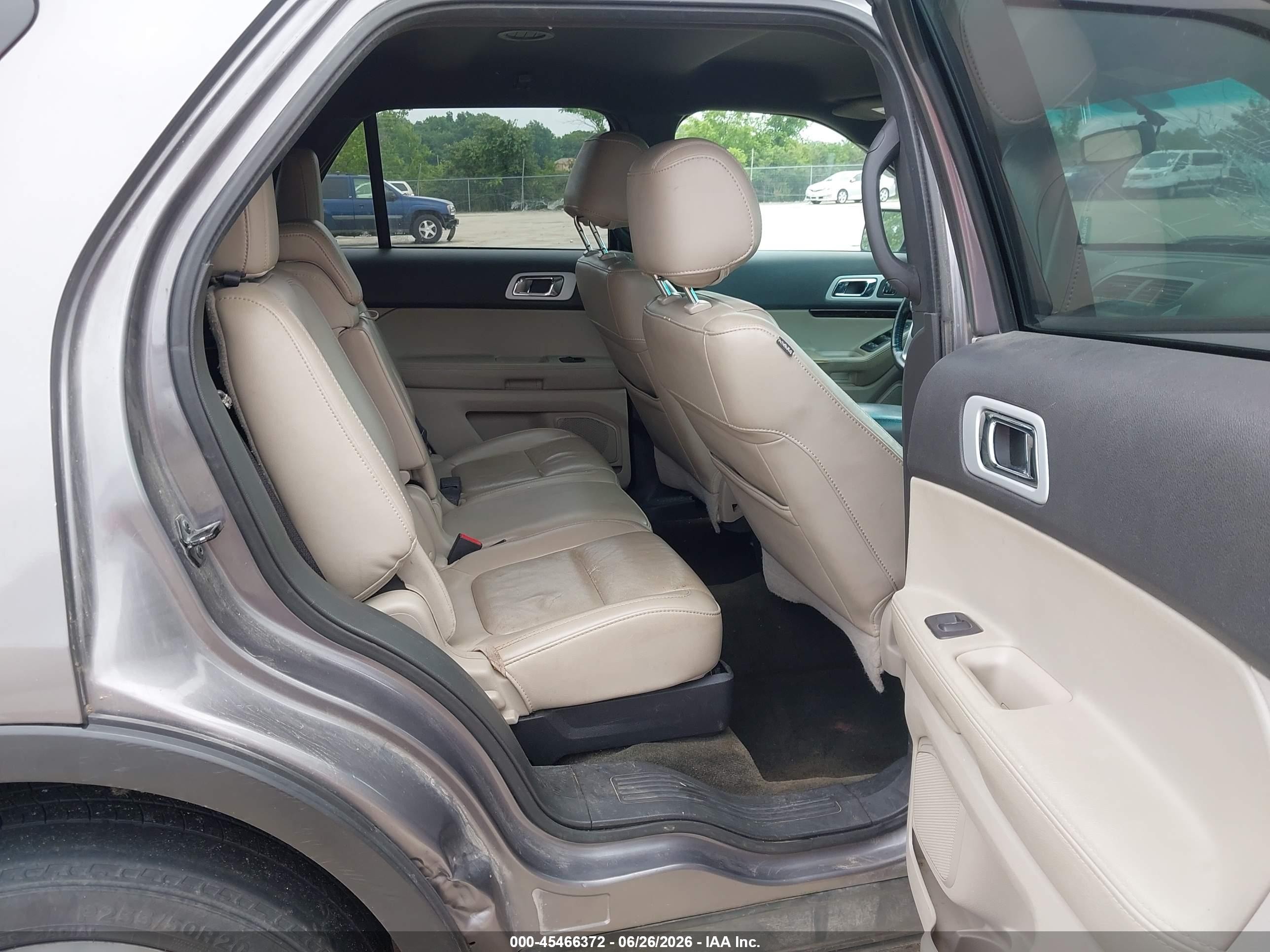 2013 Ford Explorer Limited Gray vin: 1FM5K7F8XDGC25251
