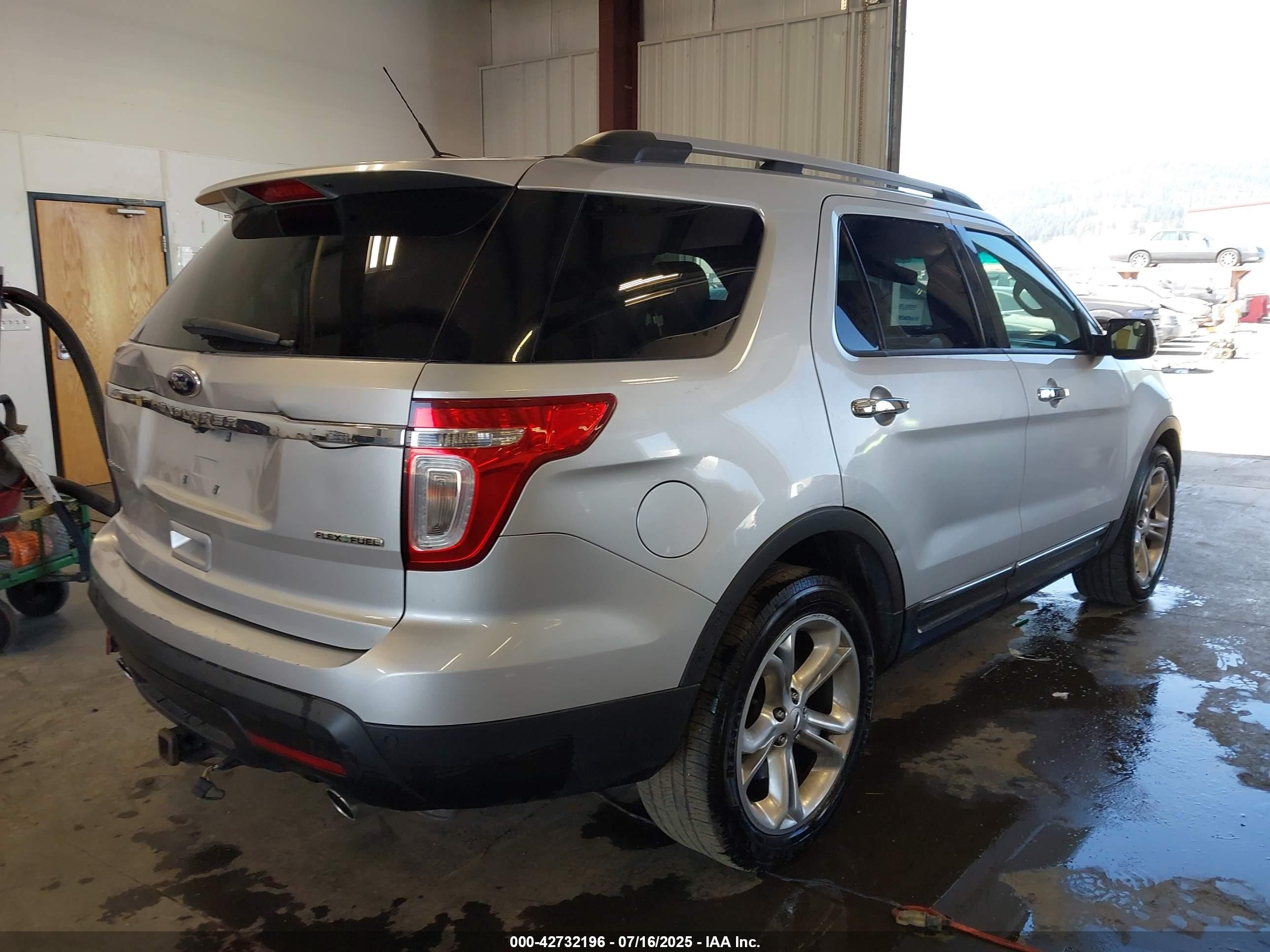 2013 Ford Explorer Limited Silver vin: 1FM5K7F8XDGC62574