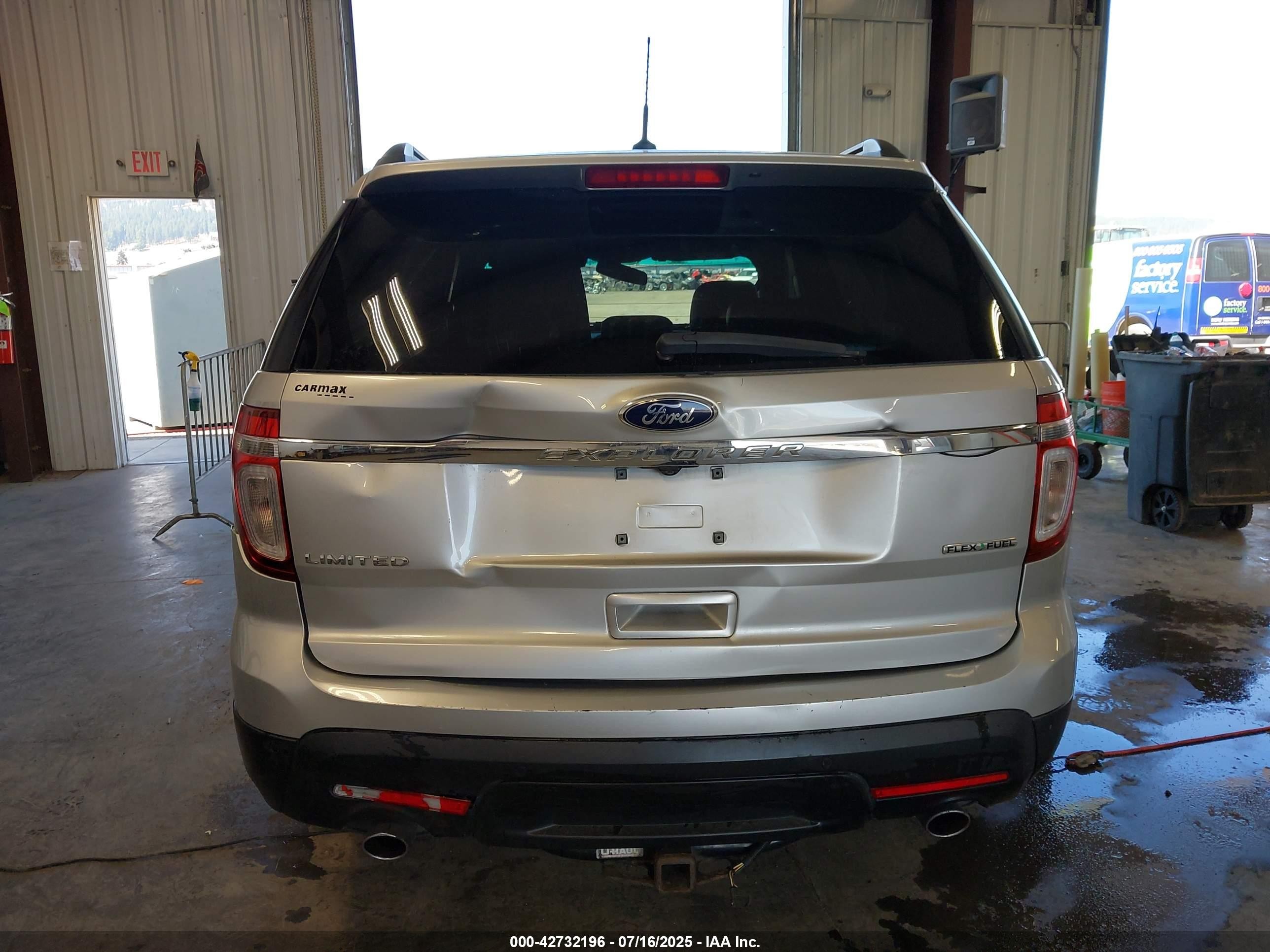 2013 Ford Explorer Limited Silver vin: 1FM5K7F8XDGC62574