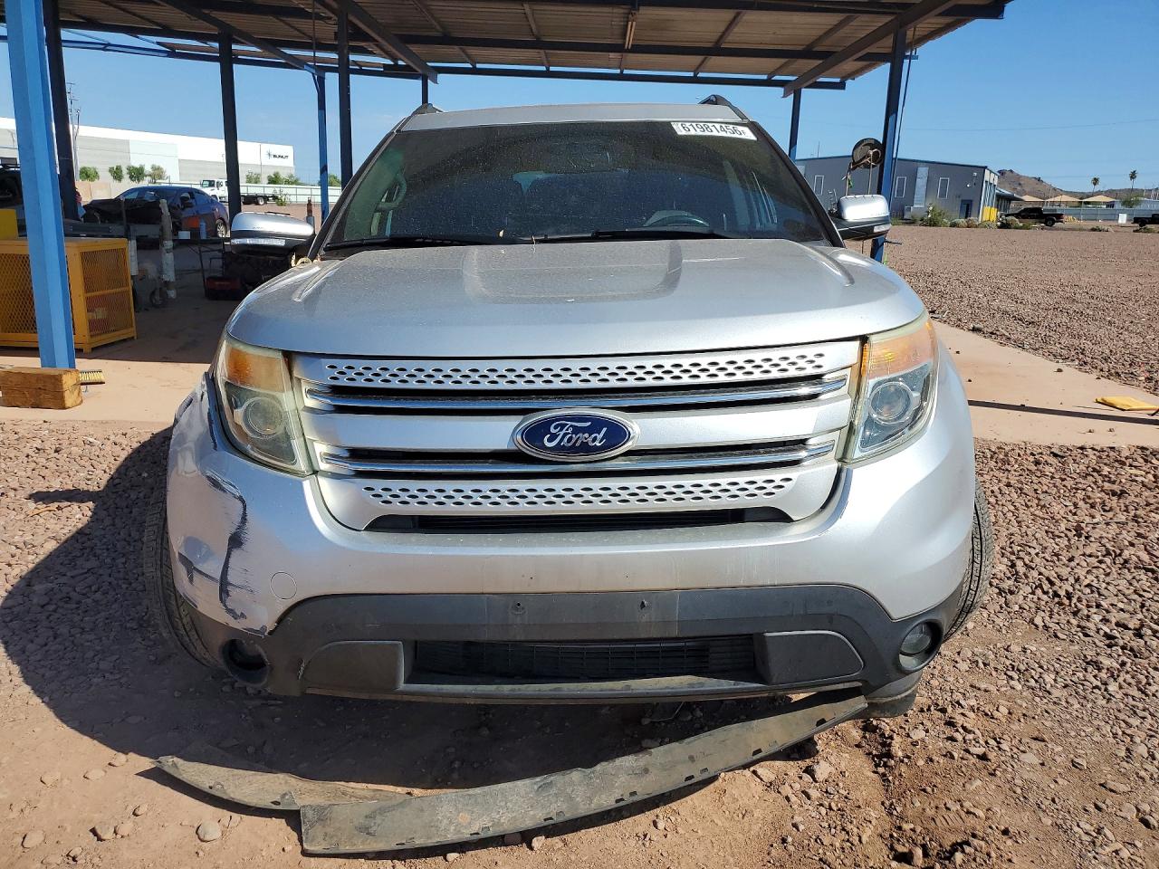 2015 Ford Explorer Limited Silver vin: 1FM5K7F8XFGA46551