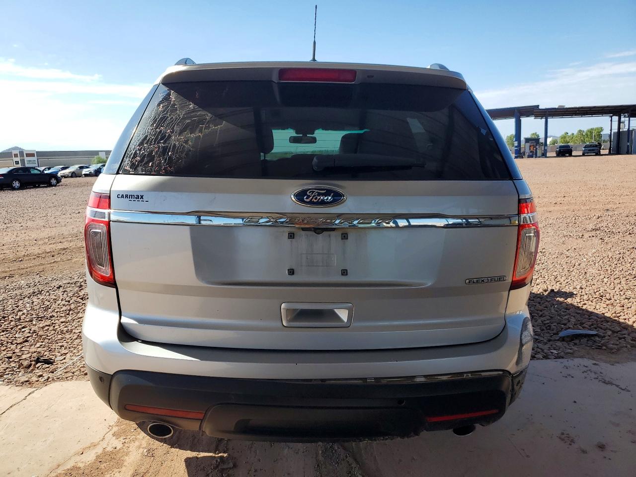 2015 Ford Explorer Limited Silver vin: 1FM5K7F8XFGA46551