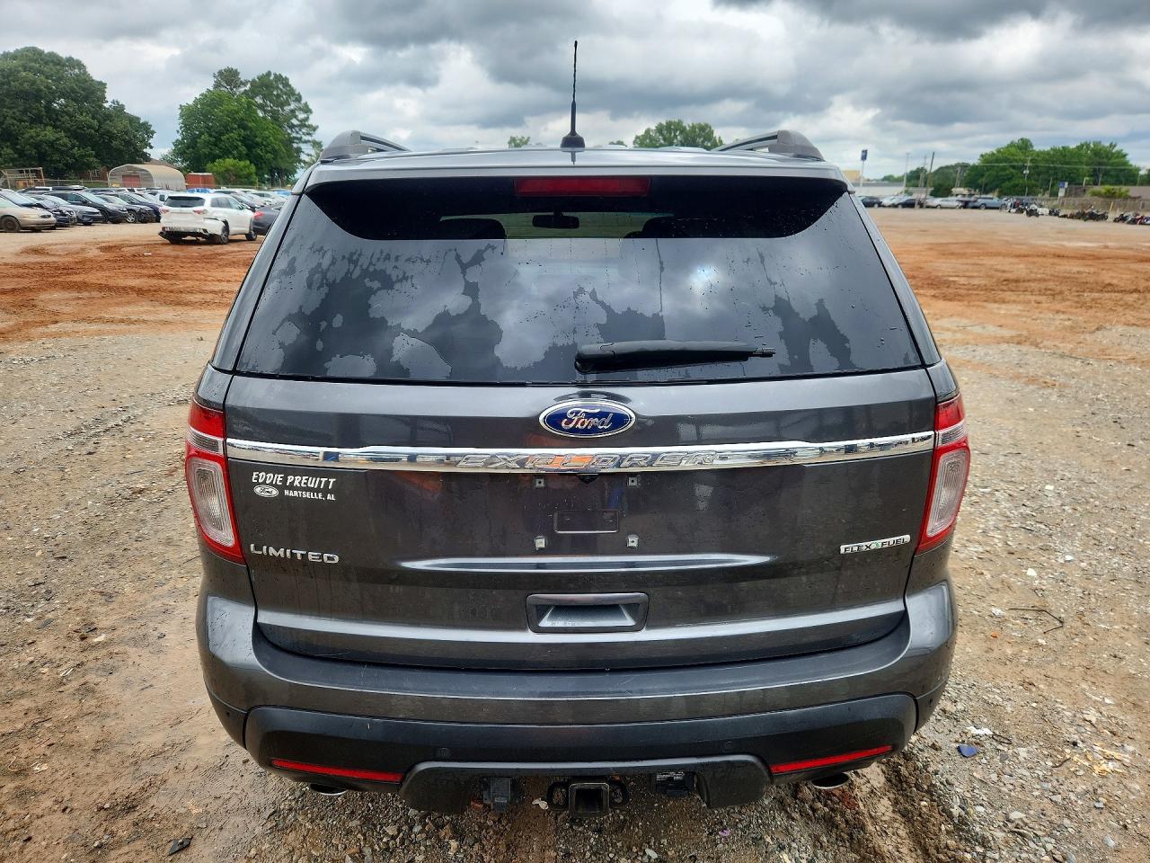 2015 Ford Explorer Limited Gray vin: 1FM5K7F8XFGB78791