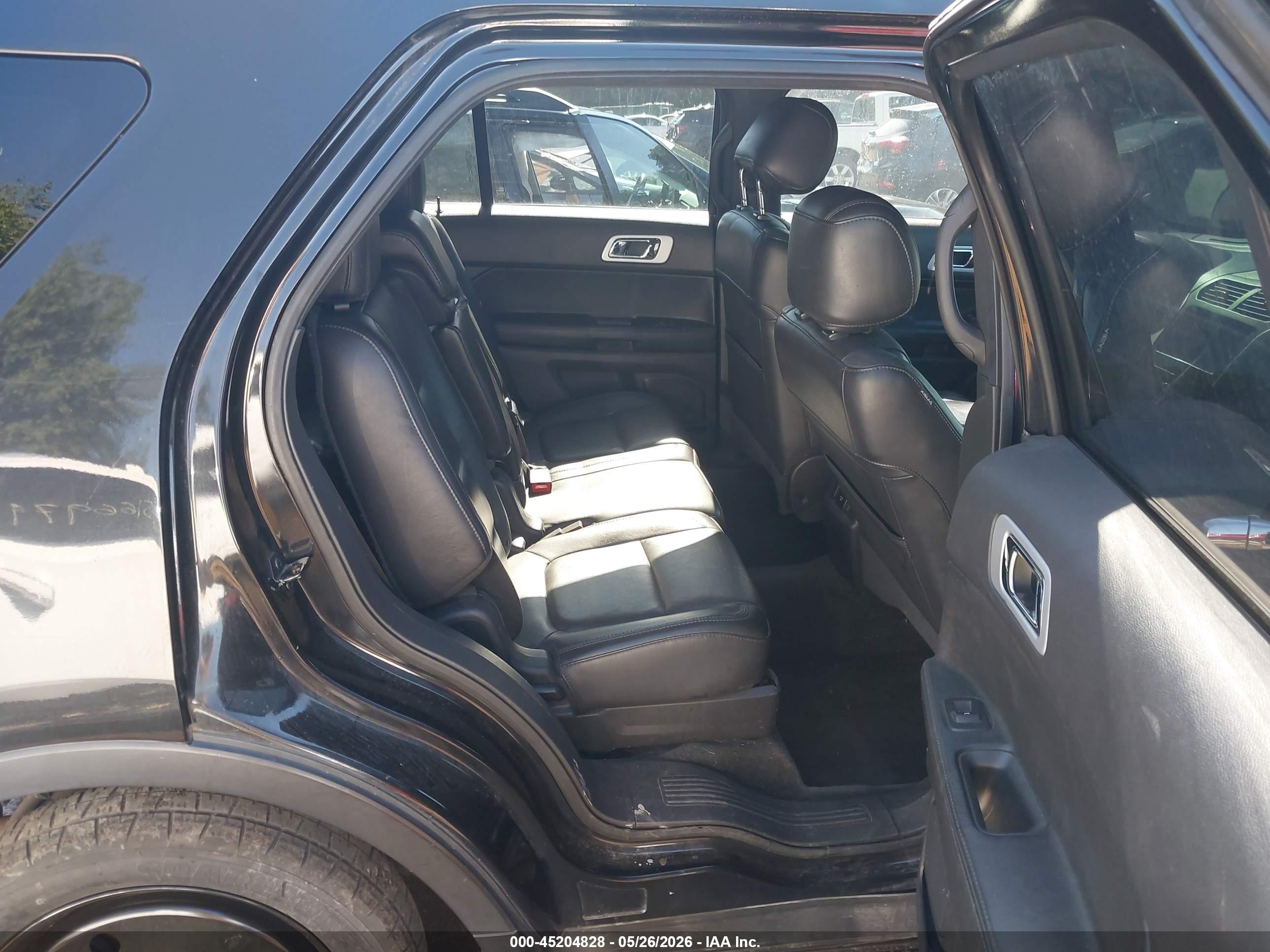 2015 Ford Explorer Limited Черный vin: 1FM5K7F8XFGB82078