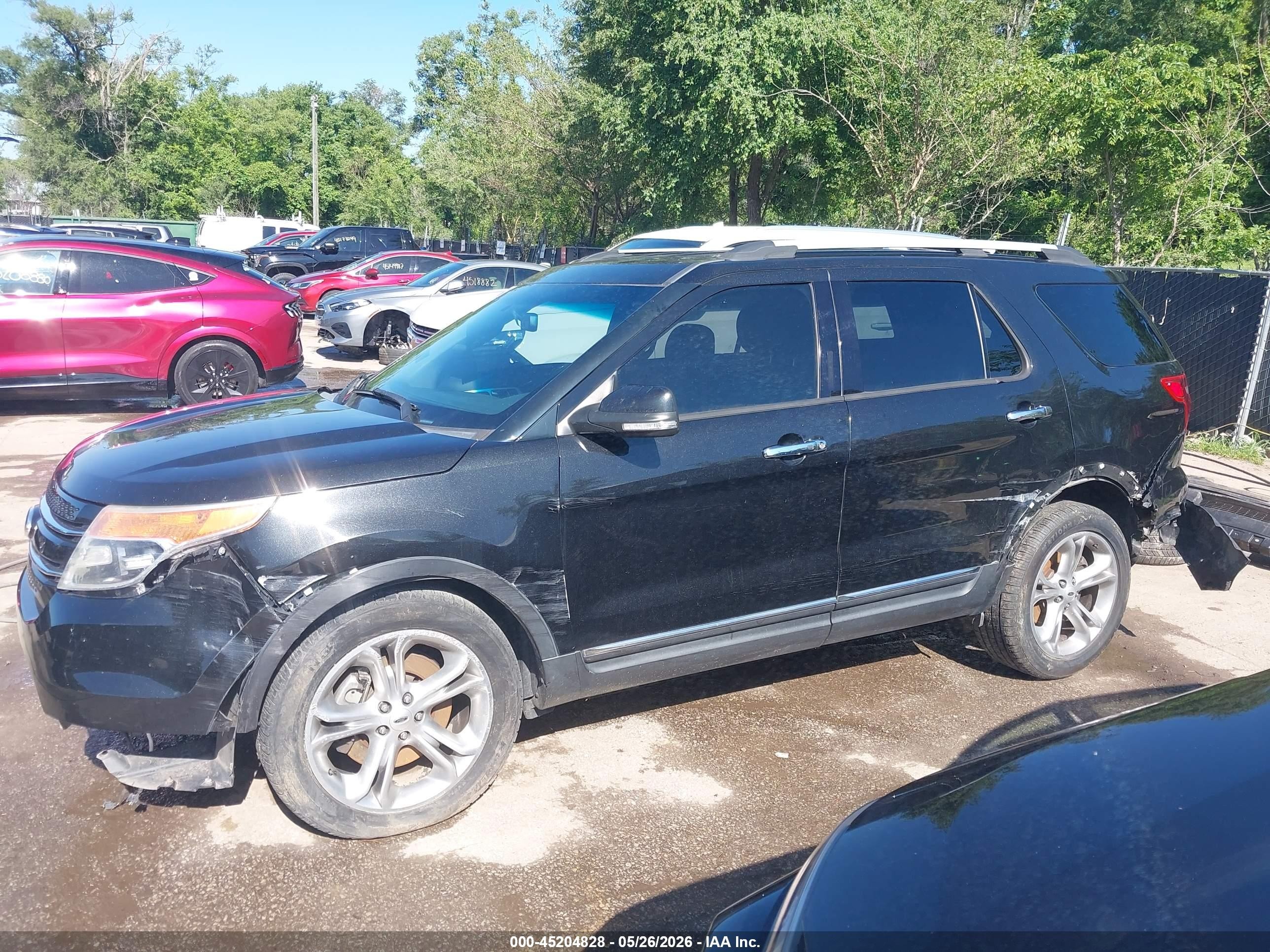 2015 Ford Explorer Limited Черный vin: 1FM5K7F8XFGB82078