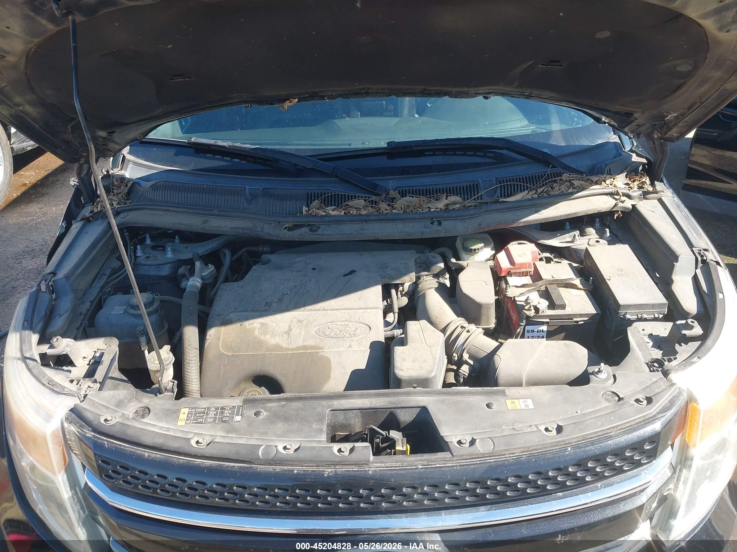 2015 Ford Explorer Limited Черный vin: 1FM5K7F8XFGB82078