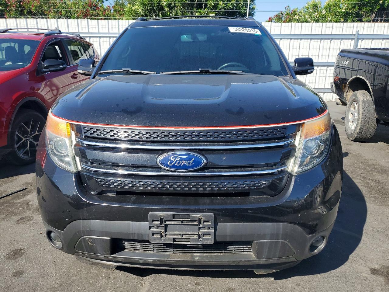 2015 Ford Explorer Limited Black vin: 1FM5K7F8XFGC26290