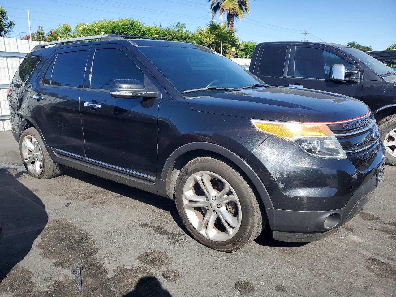 2015 Ford Explorer Limited Black vin: 1FM5K7F8XFGC26290