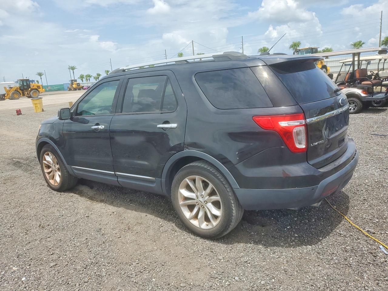 2014 Ford Explorer Limited Черный vin: 1FM5K7F90EGB82890