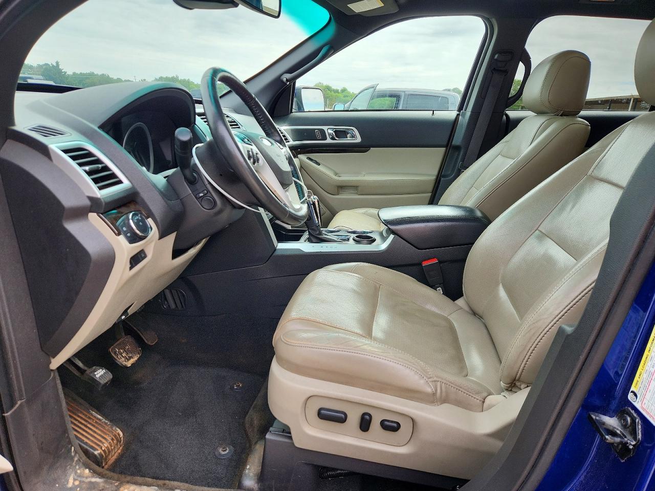 2013 Ford Explorer Limited Blue vin: 1FM5K7F91DGA65544